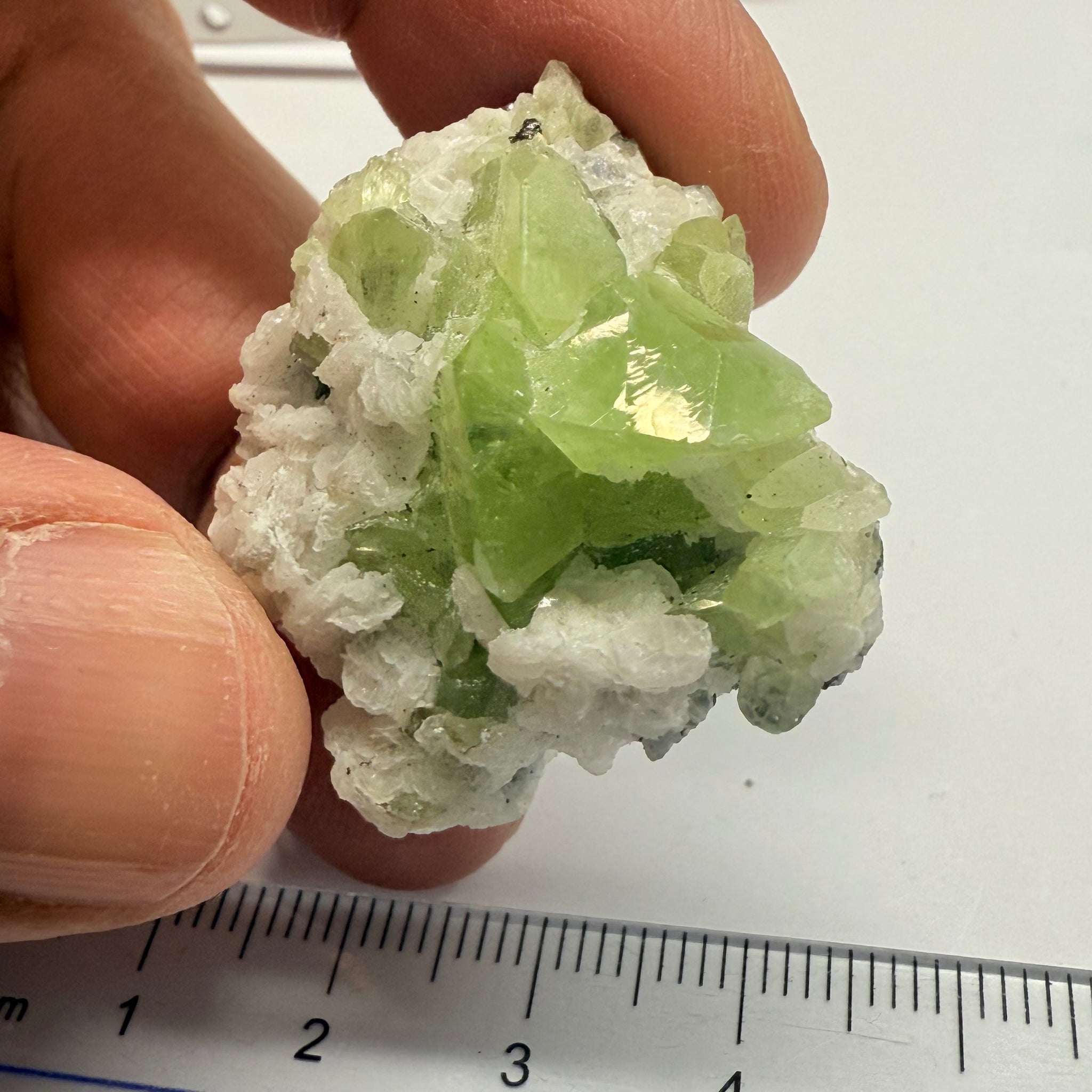 Diopside Crystal Cluster On Matrix, 72.25ct, Merelani, Tanzania, Untreated Unheated