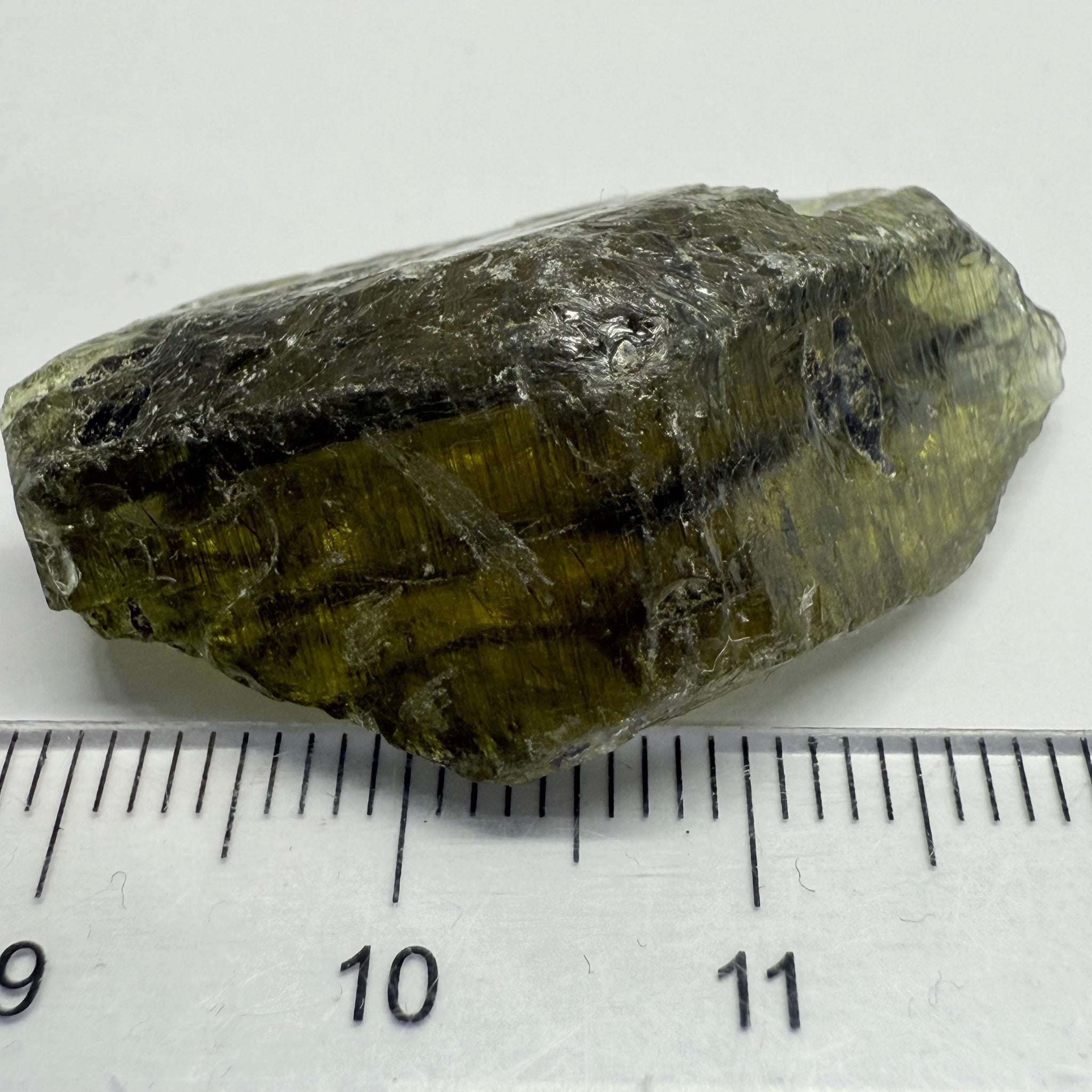 Apatite Crystal, well part of a crystal, 59.00ct, Tanzania, Untreated Unheated, good for cabbing, see other pictures, beautiful inclusions