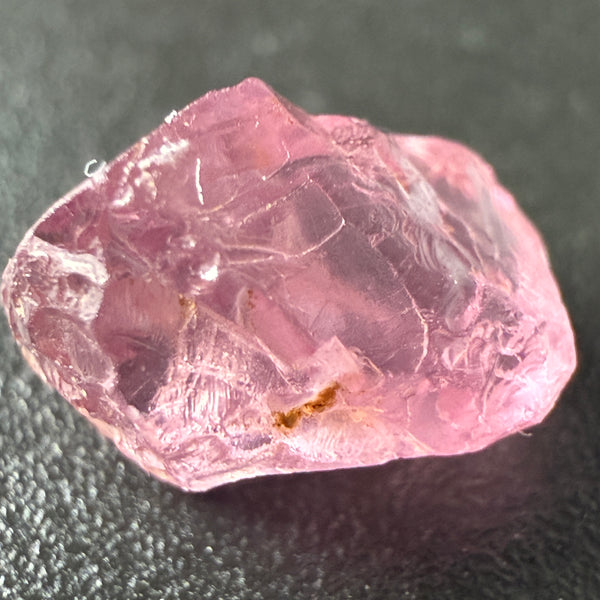 Pink Spinel, Sleepy Baby Pink Colour, 1.77ct, Tanzania, Untreated Unheated. No cracks, just silk giving a milky effect