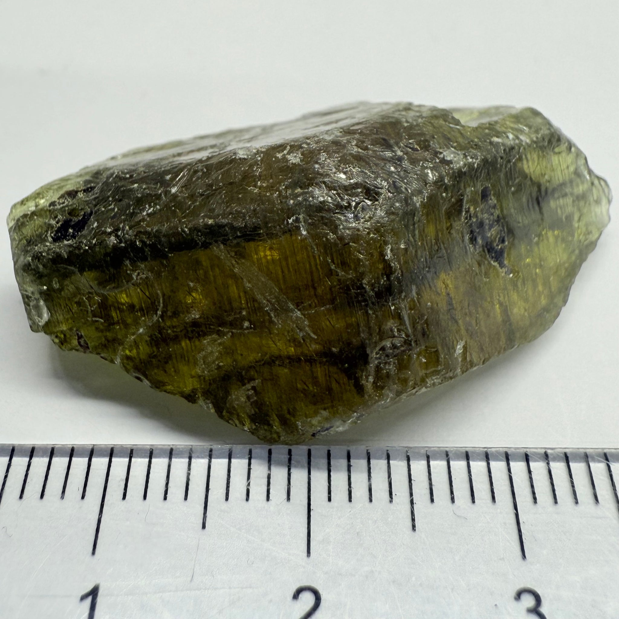 Apatite Crystal, well part of a crystal, 59.00ct, Tanzania, Untreated Unheated, good for cabbing, see other pictures, beautiful inclusions