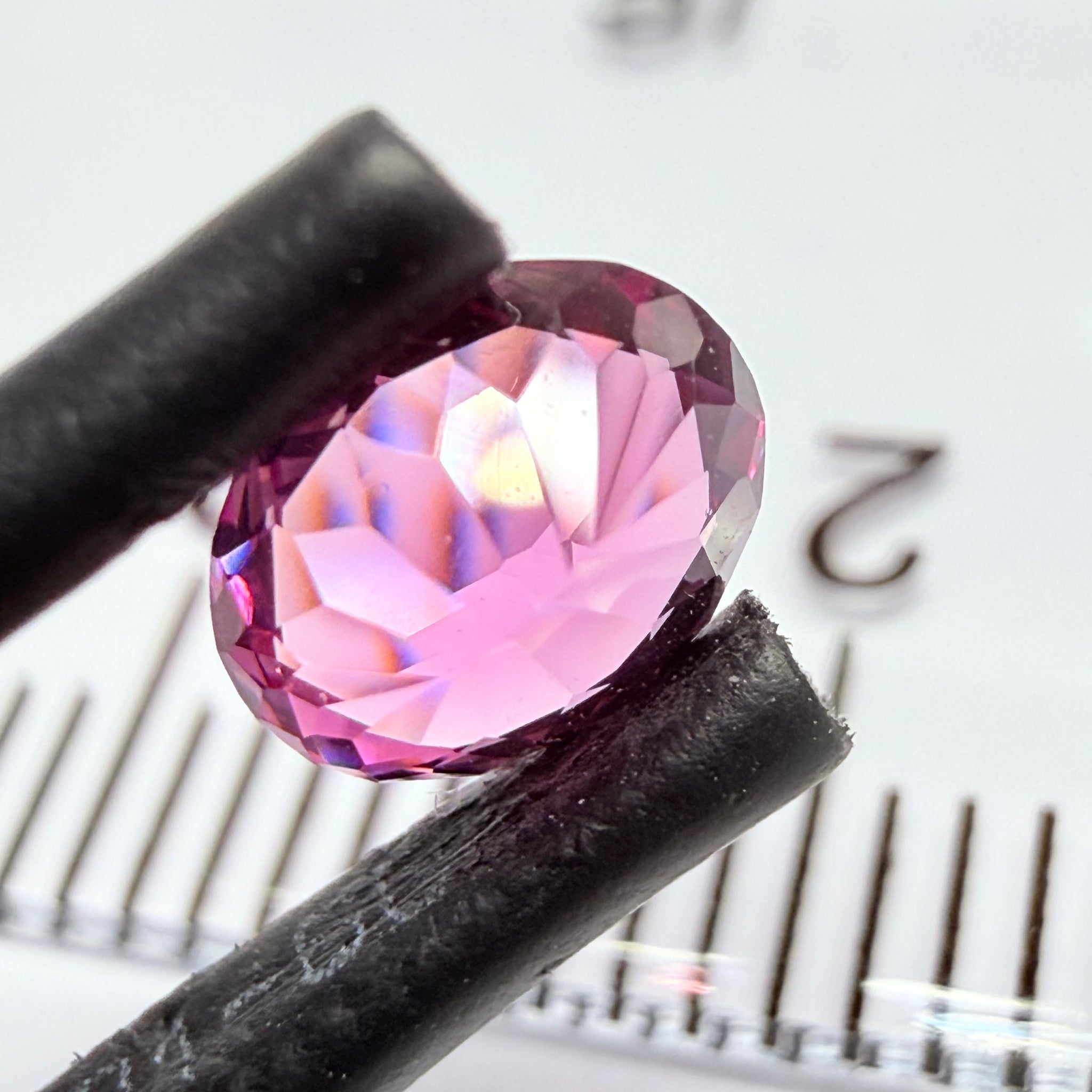 Rhodolite Garnet, 0.68ct, Umba Valley, Tanzania, Untreated Unheated