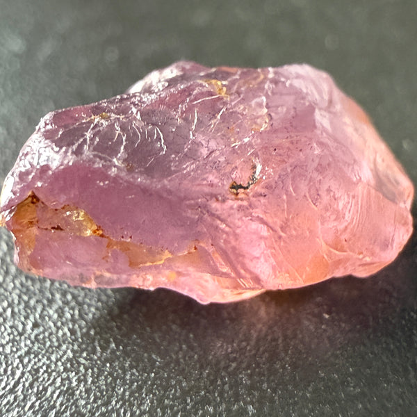 Pink Spinel, Sleepy Baby Pink Colour, 3.35ct, Tanzania, Untreated Unheated. No cracks, just silk giving a milky effect
