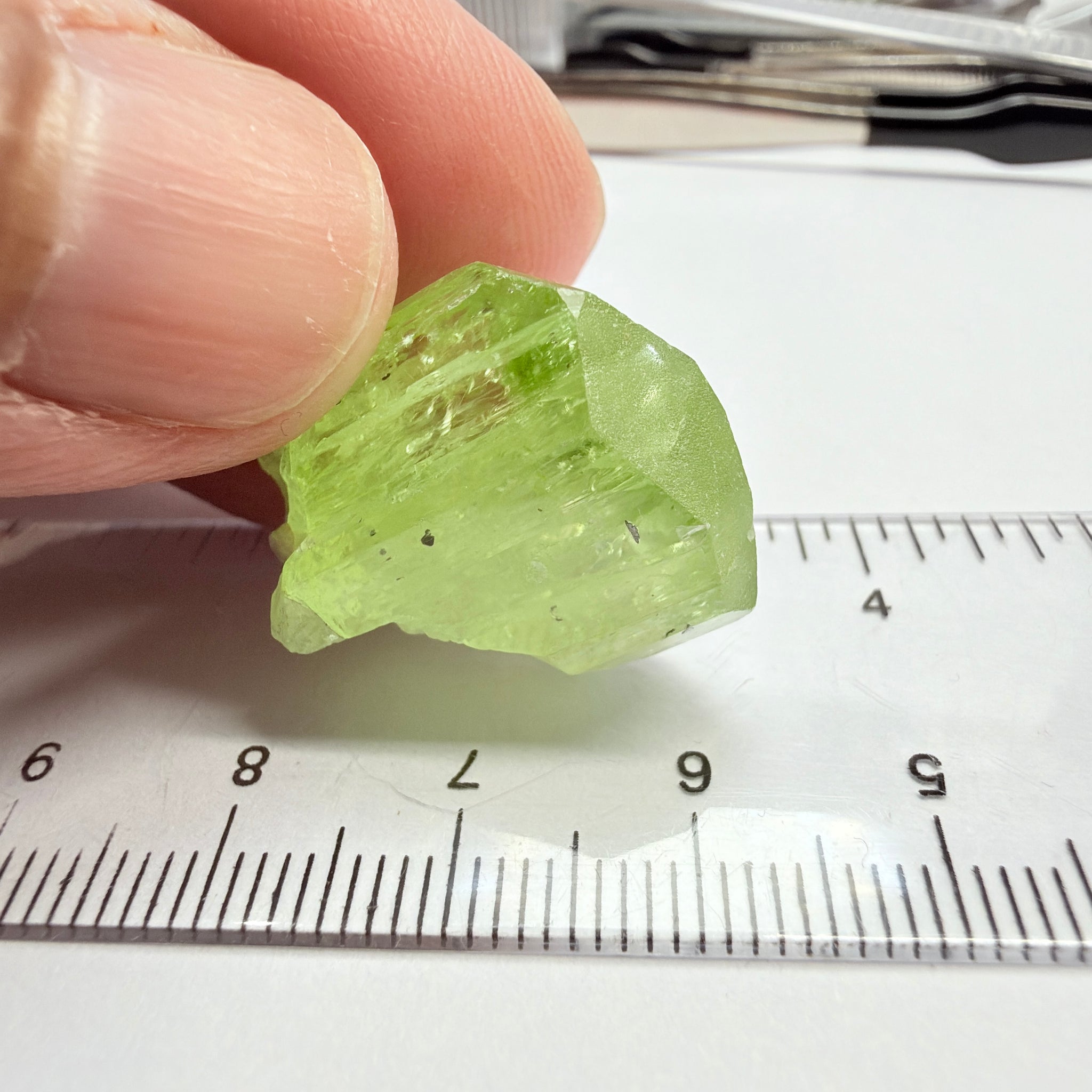 Diopside Crystal, 41.89ct, Merelani, Tanzania, Untreated Unheated
