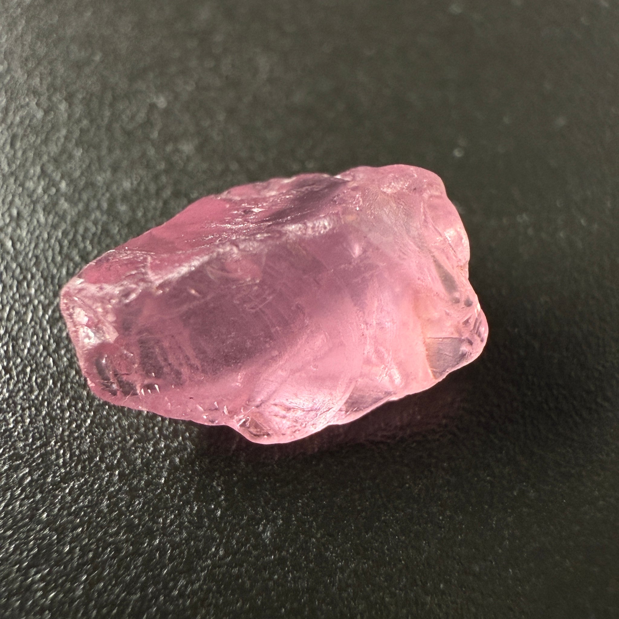 Pink Spinel, Sleepy Baby Pink Colour, 2.23ct, Tanzania, Untreated Unheated. No cracks, just silk giving a milky effect
