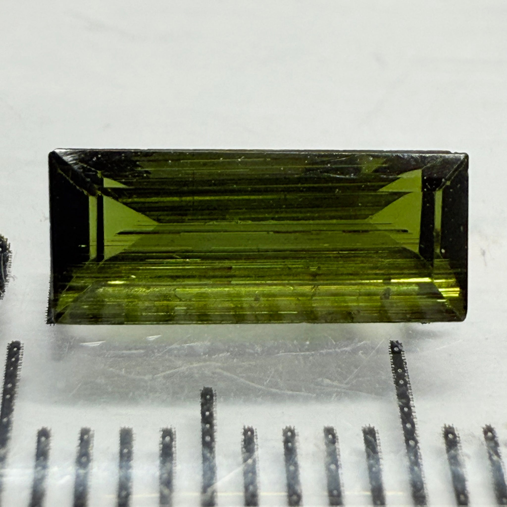 Chrome Tourmaline, 1.43ct, Landanai, Tanzania, Untreated Unheated, native cut needled stone, but if you can use price reflects