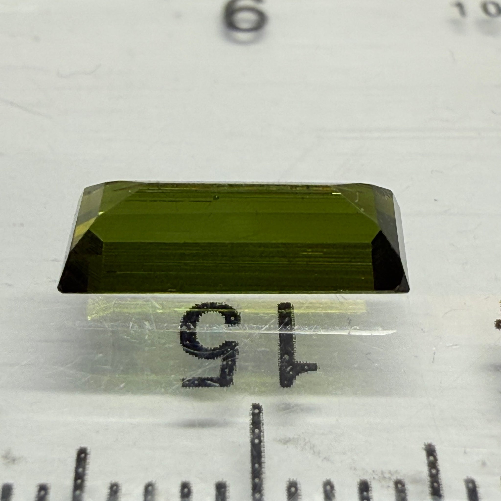 Chrome Tourmaline, 1.43ct, Landanai, Tanzania, Untreated Unheated, native cut needled stone, but if you can use price reflects