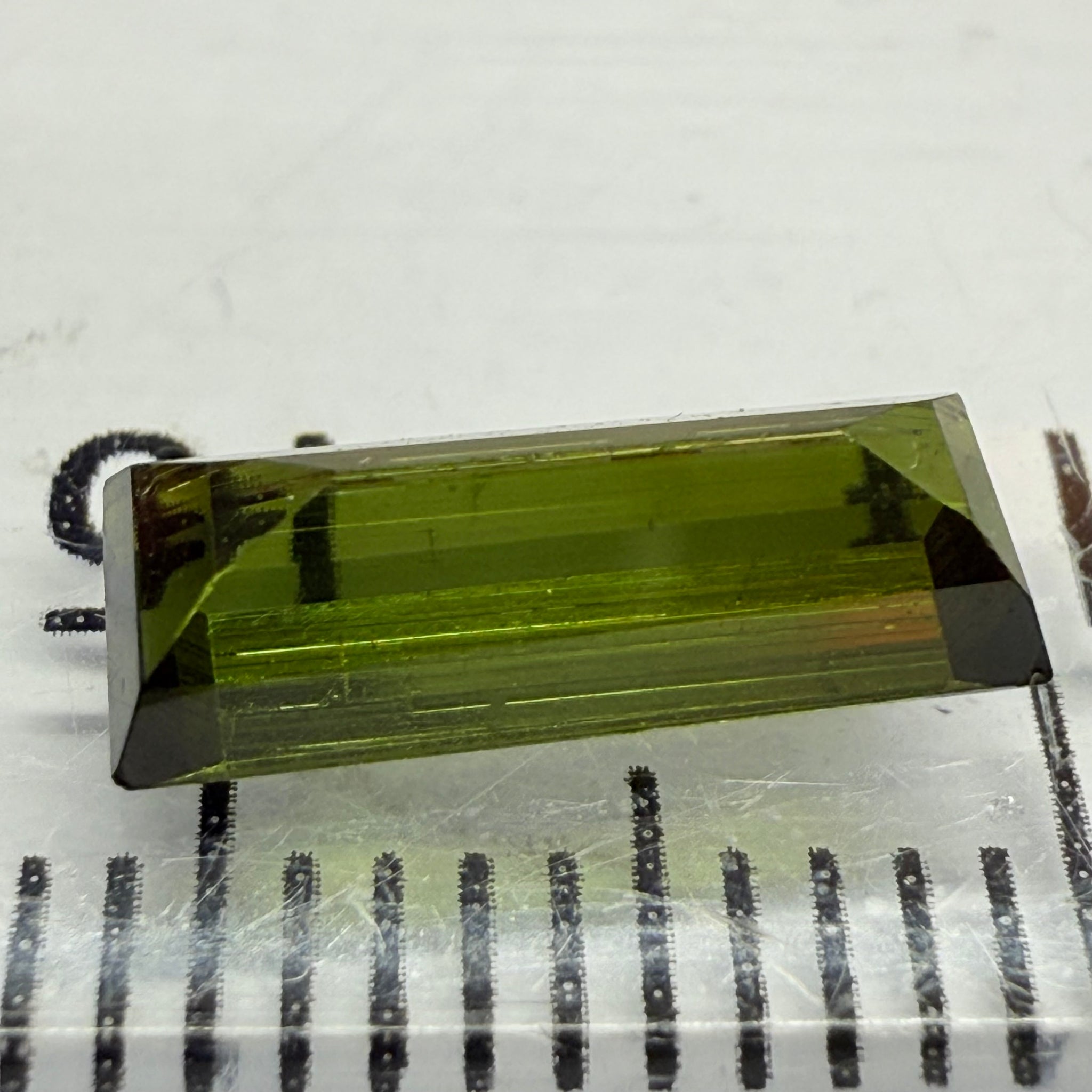 Chrome Tourmaline, 1.43ct, Landanai, Tanzania, Untreated Unheated, native cut needled stone, but if you can use price reflects