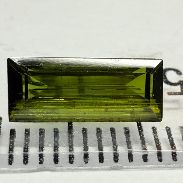 Chrome Tourmaline, 1.43ct, Landanai, Tanzania, Untreated Unheated, native cut needled stone, but if you can use price reflects