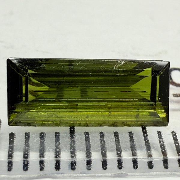 Chrome Tourmaline, 1.43ct, Landanai, Tanzania, Untreated Unheated, native cut needled stone, but if you can use price reflects