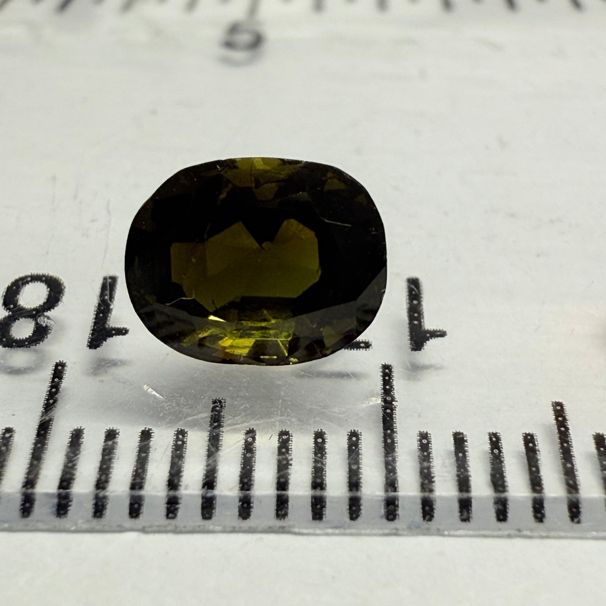 Chrome Tourmaline, 1.35ct, Landanai, Tanzania, Untreated Unheated, native cut, but if you can use price reflects