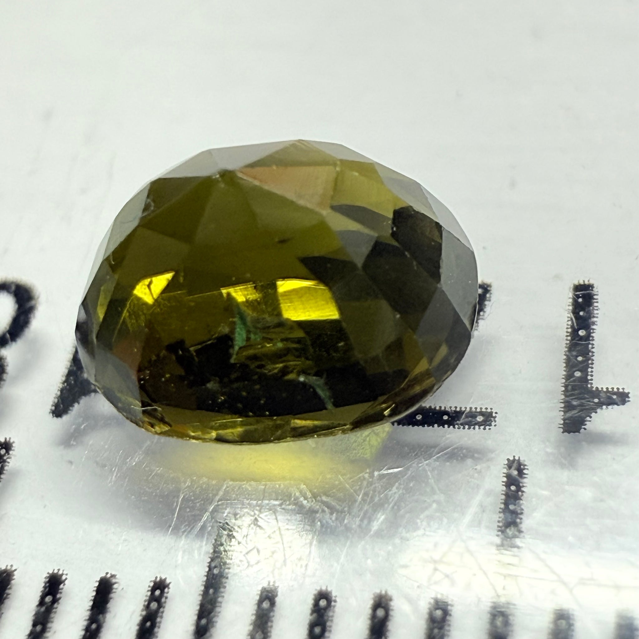 Chrome Tourmaline, 1.35ct, Landanai, Tanzania, Untreated Unheated, native cut, but if you can use price reflects