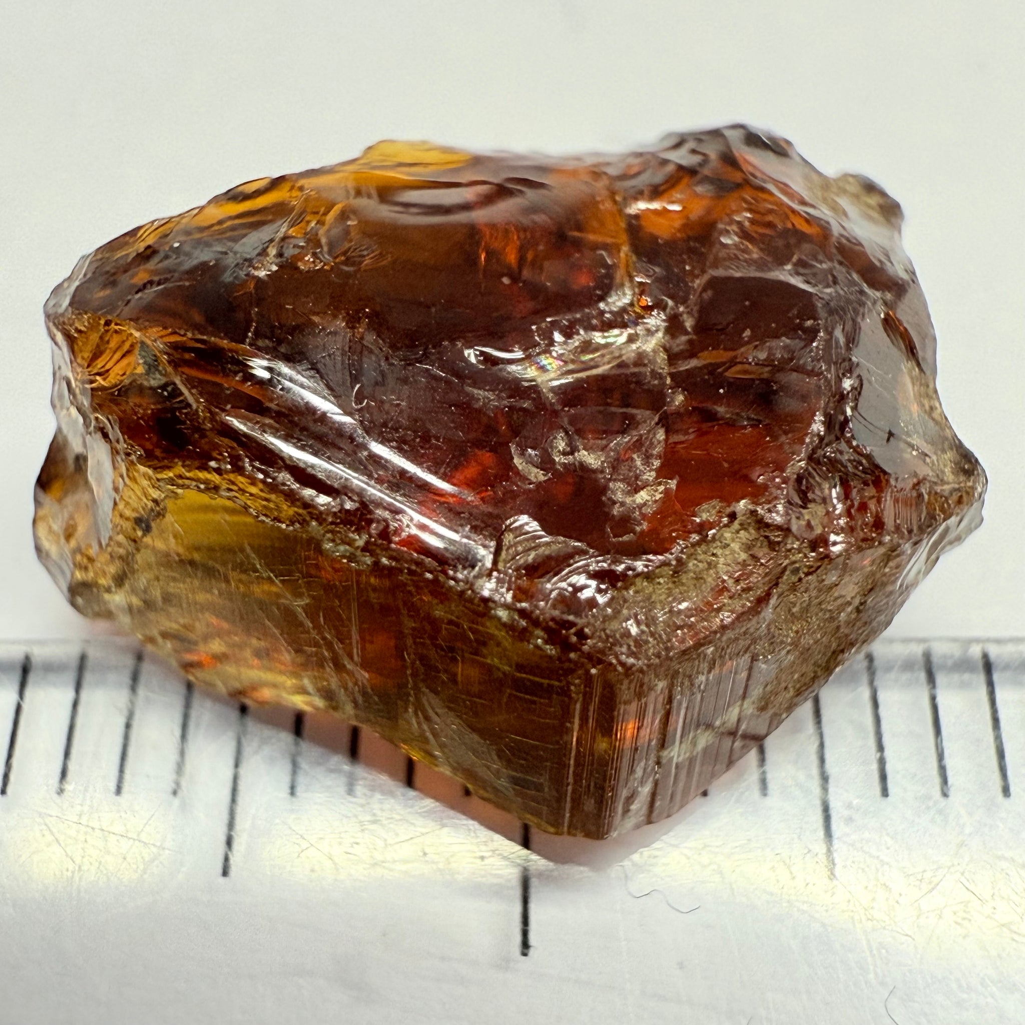 Tourmaline, 8.83ct, Morogoro, Tanzania, Untreated Unheated, vvs-if, flat shape, good for setting as is in jewellery