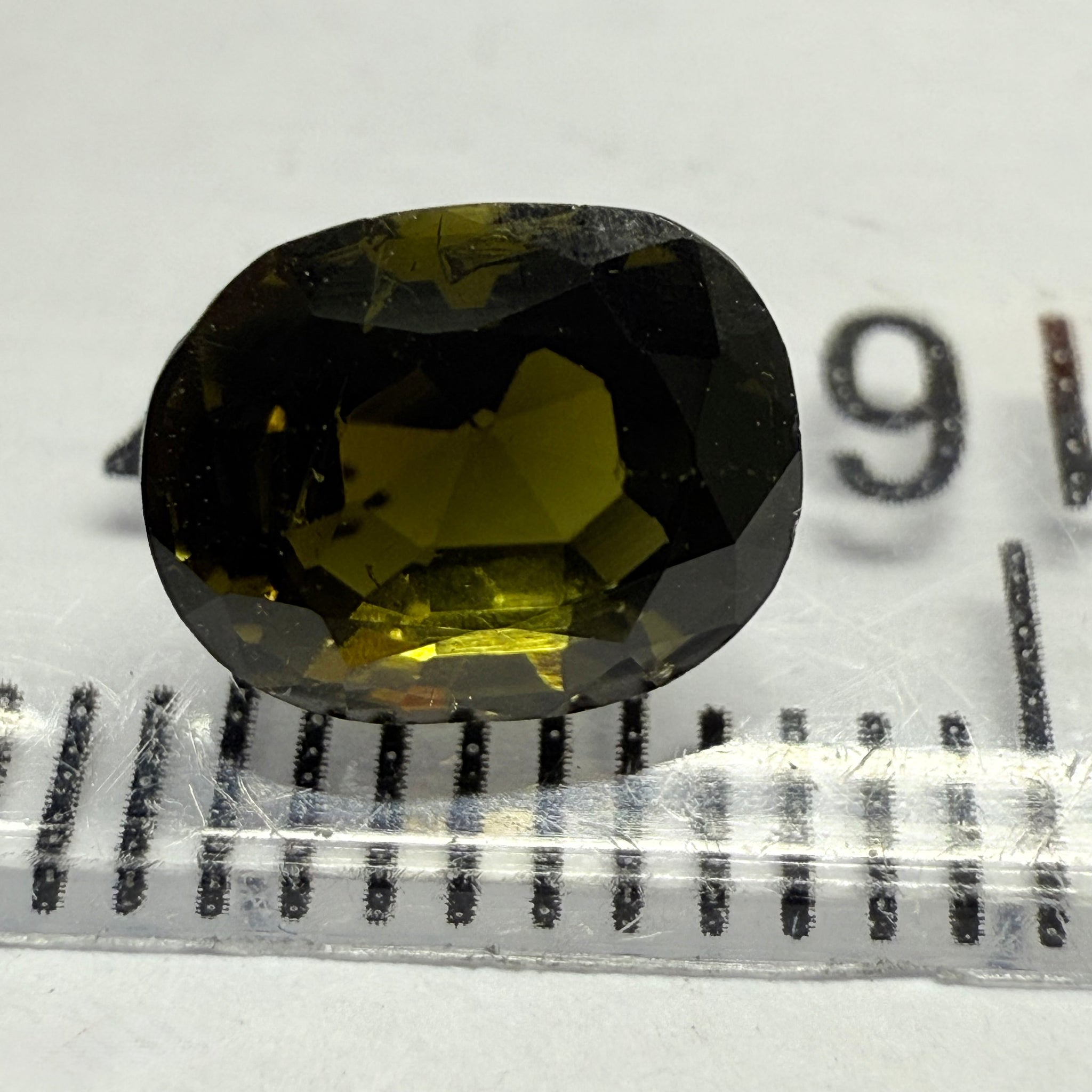 Chrome Tourmaline, 1.35ct, Landanai, Tanzania, Untreated Unheated, native cut, but if you can use price reflects