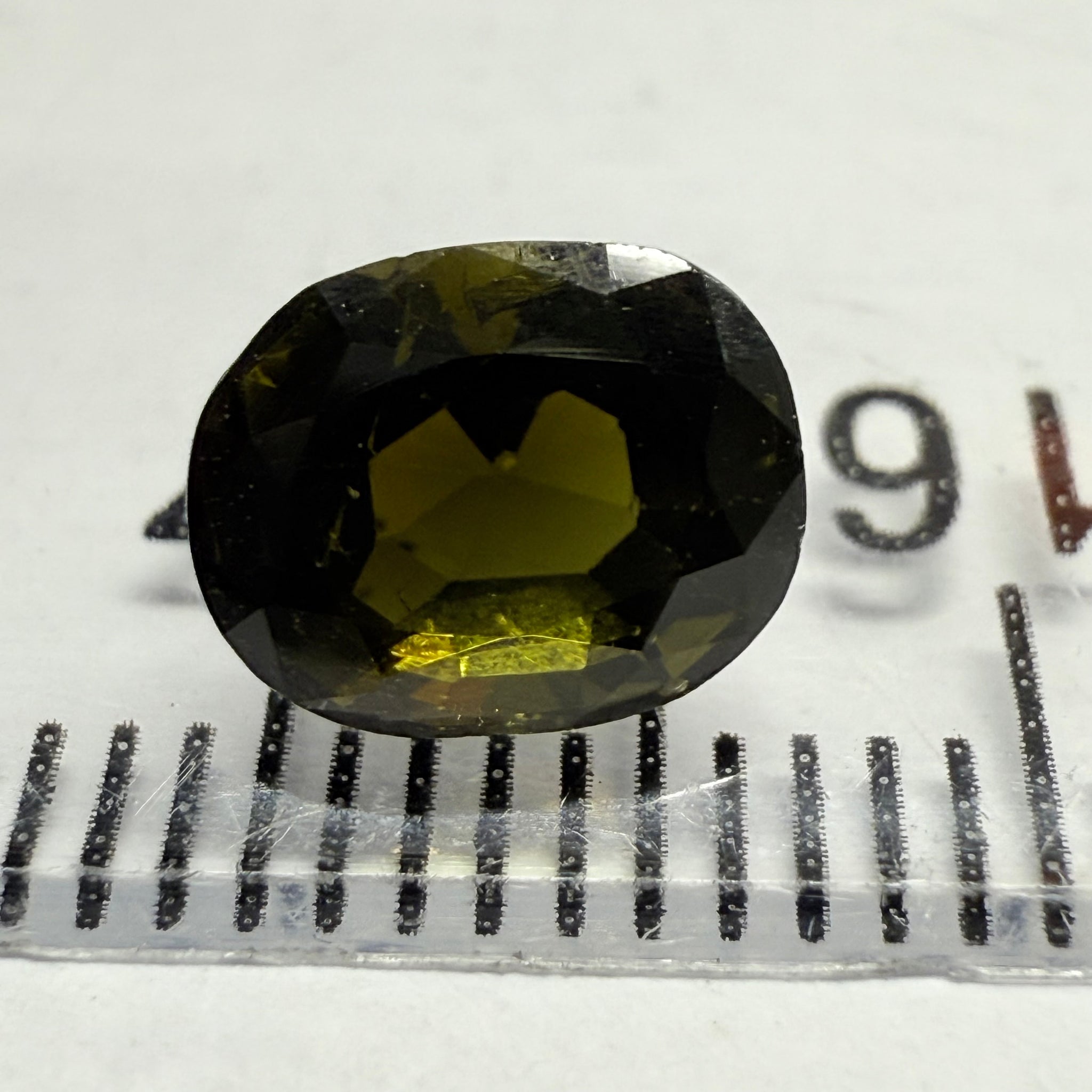 Chrome Tourmaline, 1.35ct, Landanai, Tanzania, Untreated Unheated, native cut, but if you can use price reflects