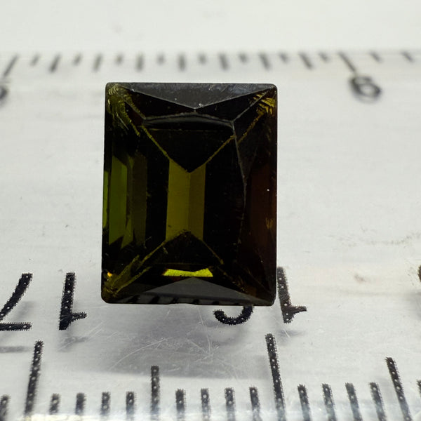 Chrome Tourmaline, 3.38ct, Landanai, Tanzania, Untreated Unheated, native cut, but if you can use price reflects