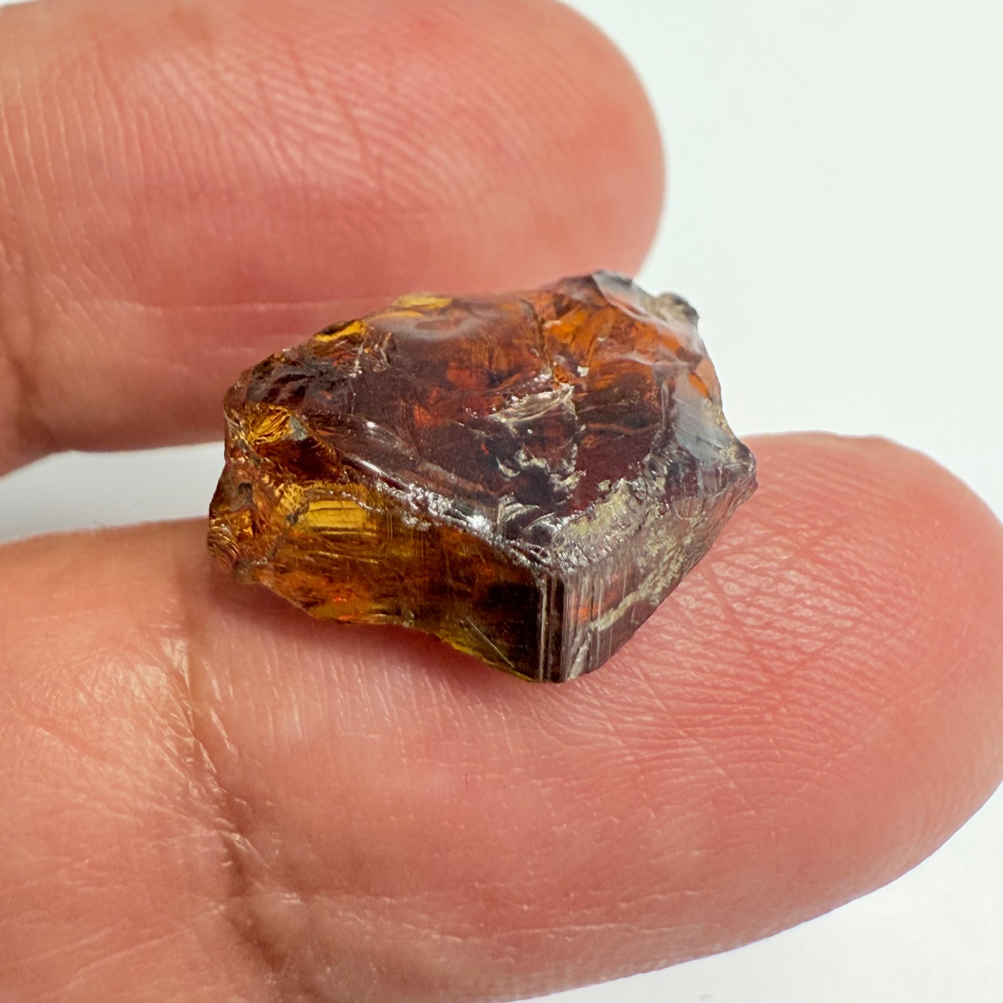 Tourmaline, 8.83ct, Morogoro, Tanzania, Untreated Unheated, vvs-if, flat shape, good for setting as is in jewellery