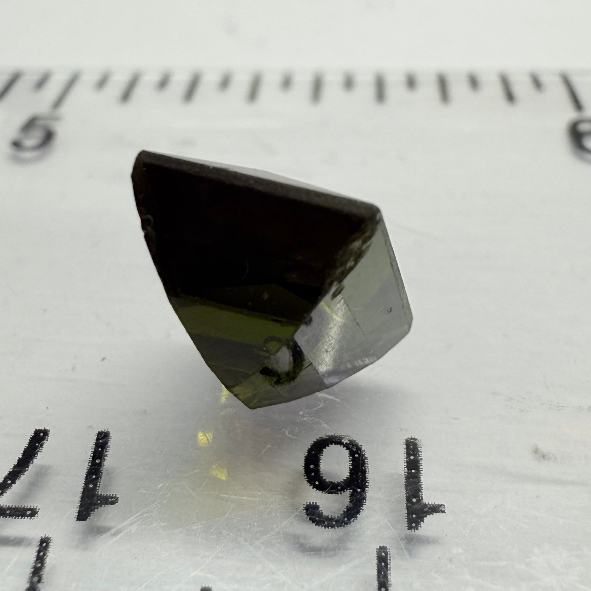 Chrome Tourmaline, 3.38ct, Landanai, Tanzania, Untreated Unheated, native cut, but if you can use price reflects