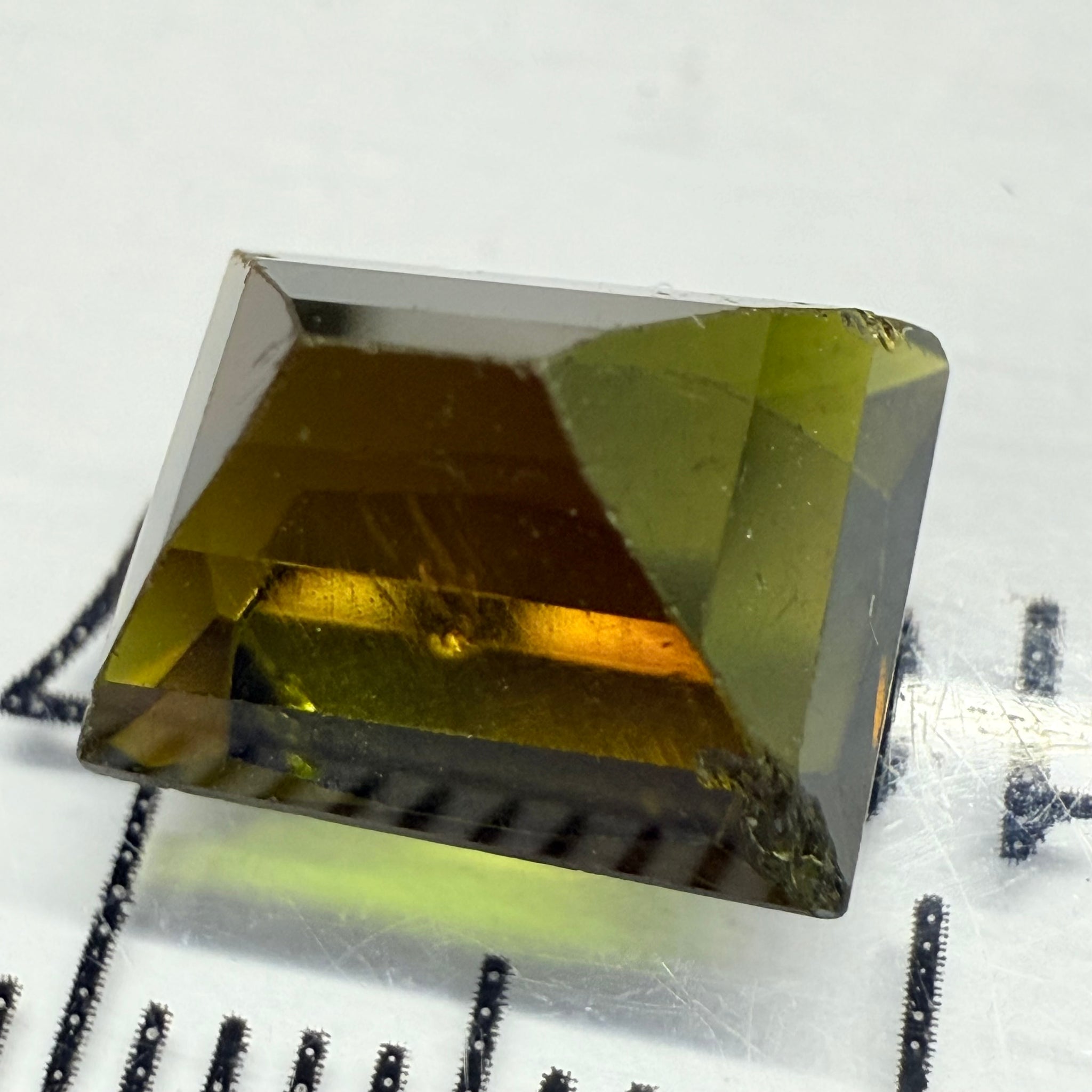Chrome Tourmaline, 3.38ct, Landanai, Tanzania, Untreated Unheated, native cut, but if you can use price reflects