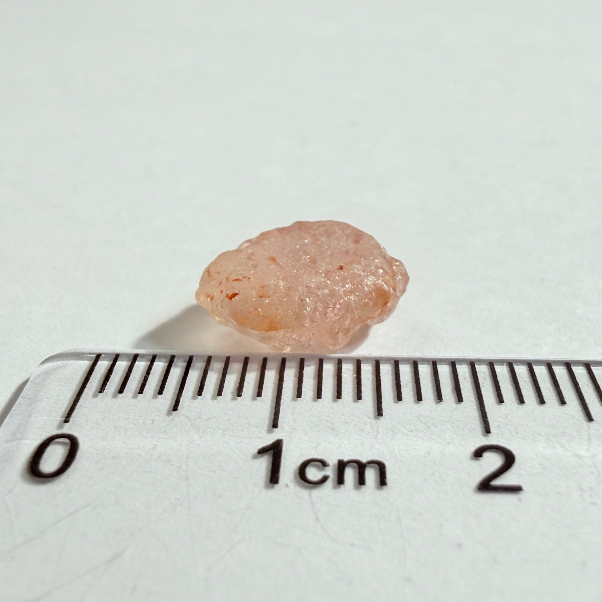 Umba Sapphire, 5.99ct, Umba Valley, Tanzania, Untreated Unheated. Slightly included (tiny scattered white spots) Flattish stone with a challenging shape, you can cut a portrait or tablet cut