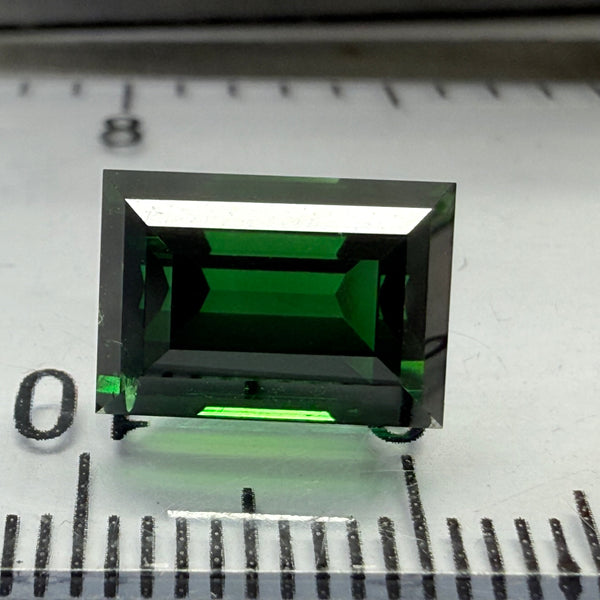 Chrome Tourmaline, 4.79ct, Landanai, Tanzania, Untreated Unheated, very very rare, from the legendary Landanai mines that produce the worlds finest Chrome Tourmalines, 10.60 x 7.40  x 6.70mm