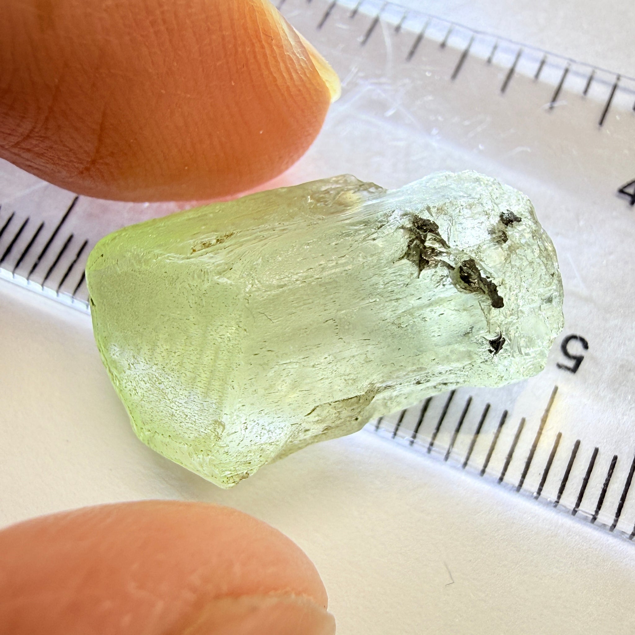 Diopside Crystal, 28.85ct, Merelani, Tanzania, Untreated Unheated vvs-if