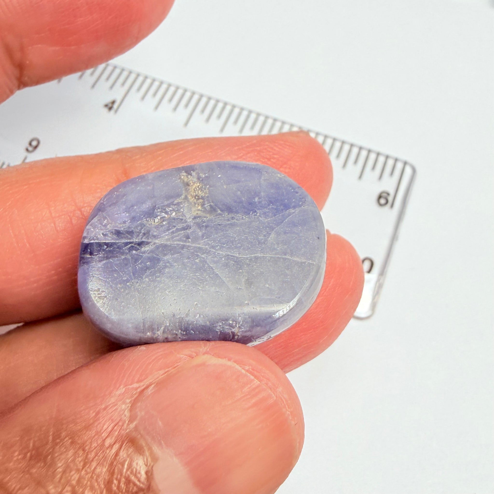 Tanzanite Cabochon, 72.18ct, Merelani, Tanzania, Gently Heated