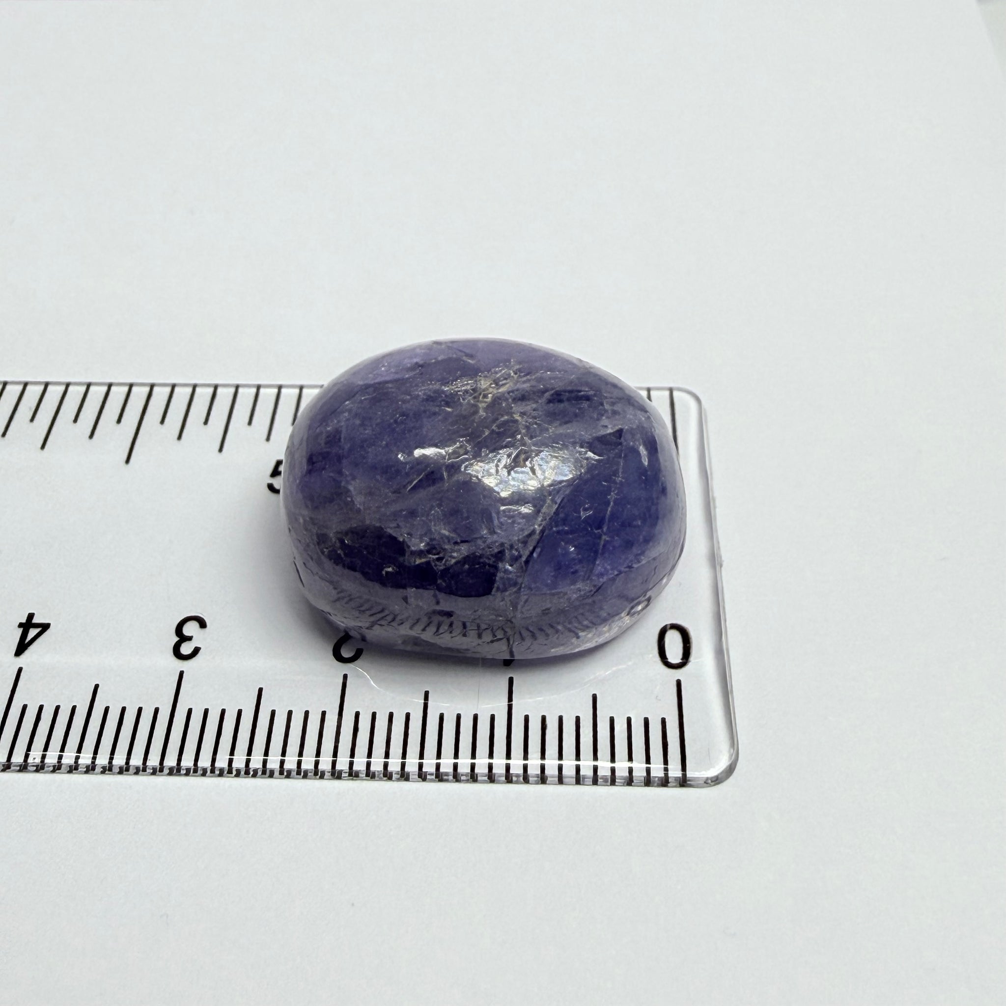 Tanzanite Cabochon, 72.18ct, Merelani, Tanzania, Gently Heated