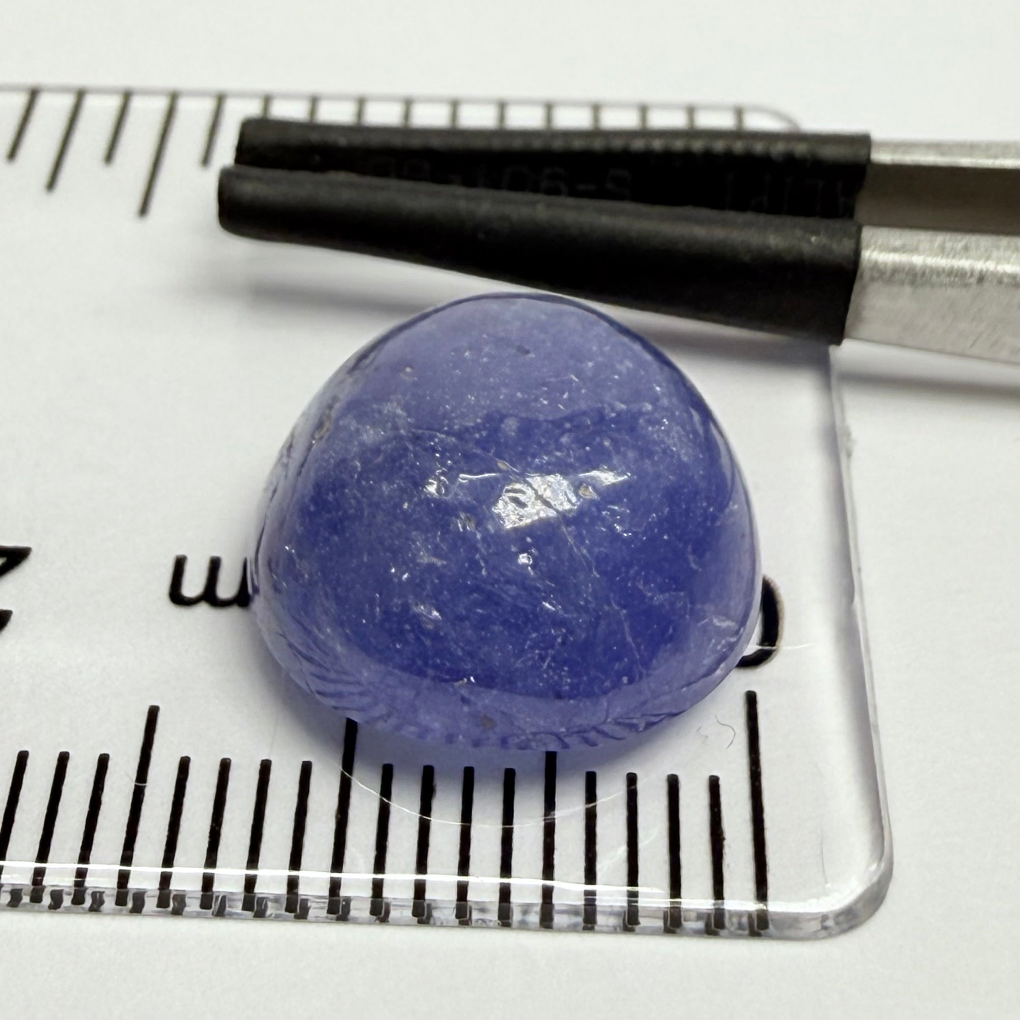 Tanzanite Cabochon, 10.23ct, Merelani, Tanzania, Gently Heated