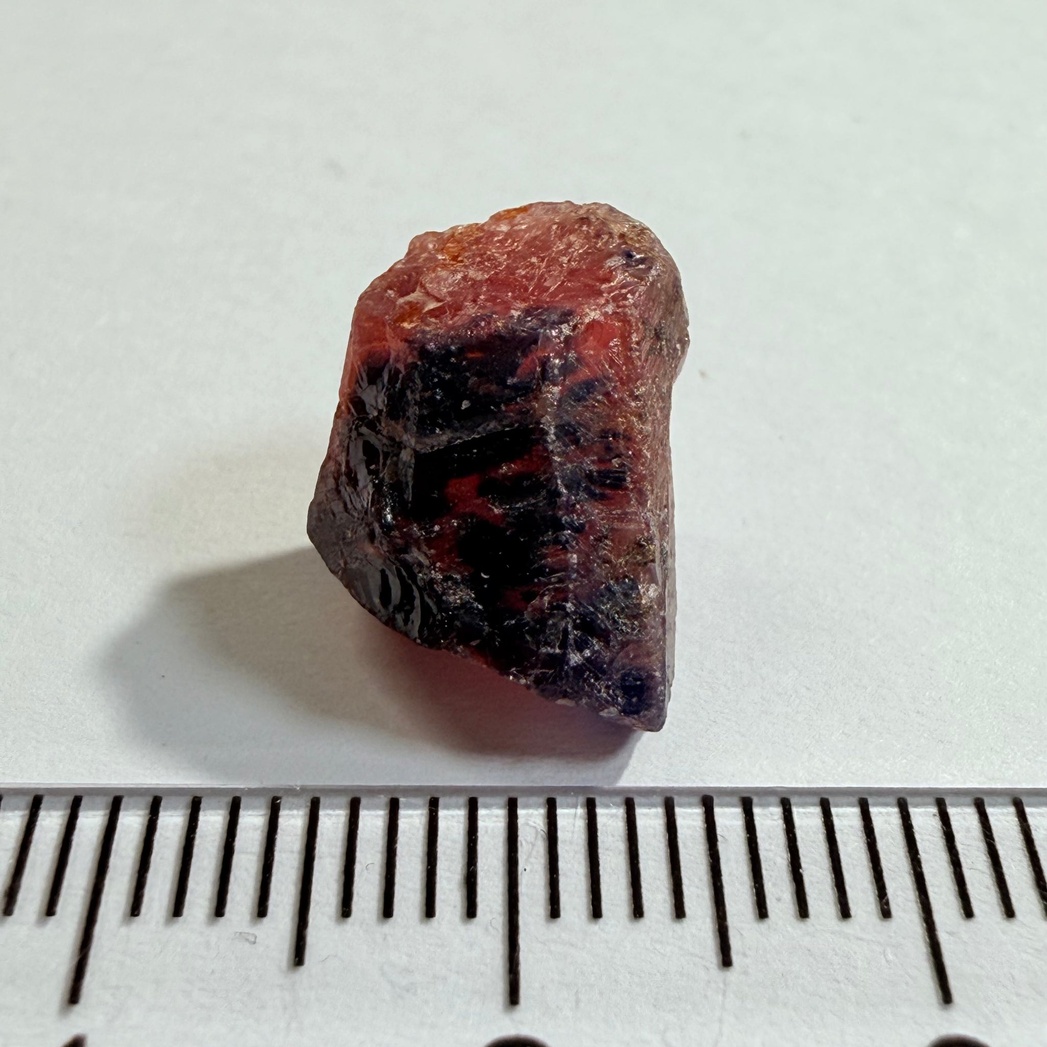 Winza Sapphire Crystal, 10.73ct, Winza, Tanzania, Untreated Unheated, you can cab it, leave as is or set it in jewellery, see backlit pics