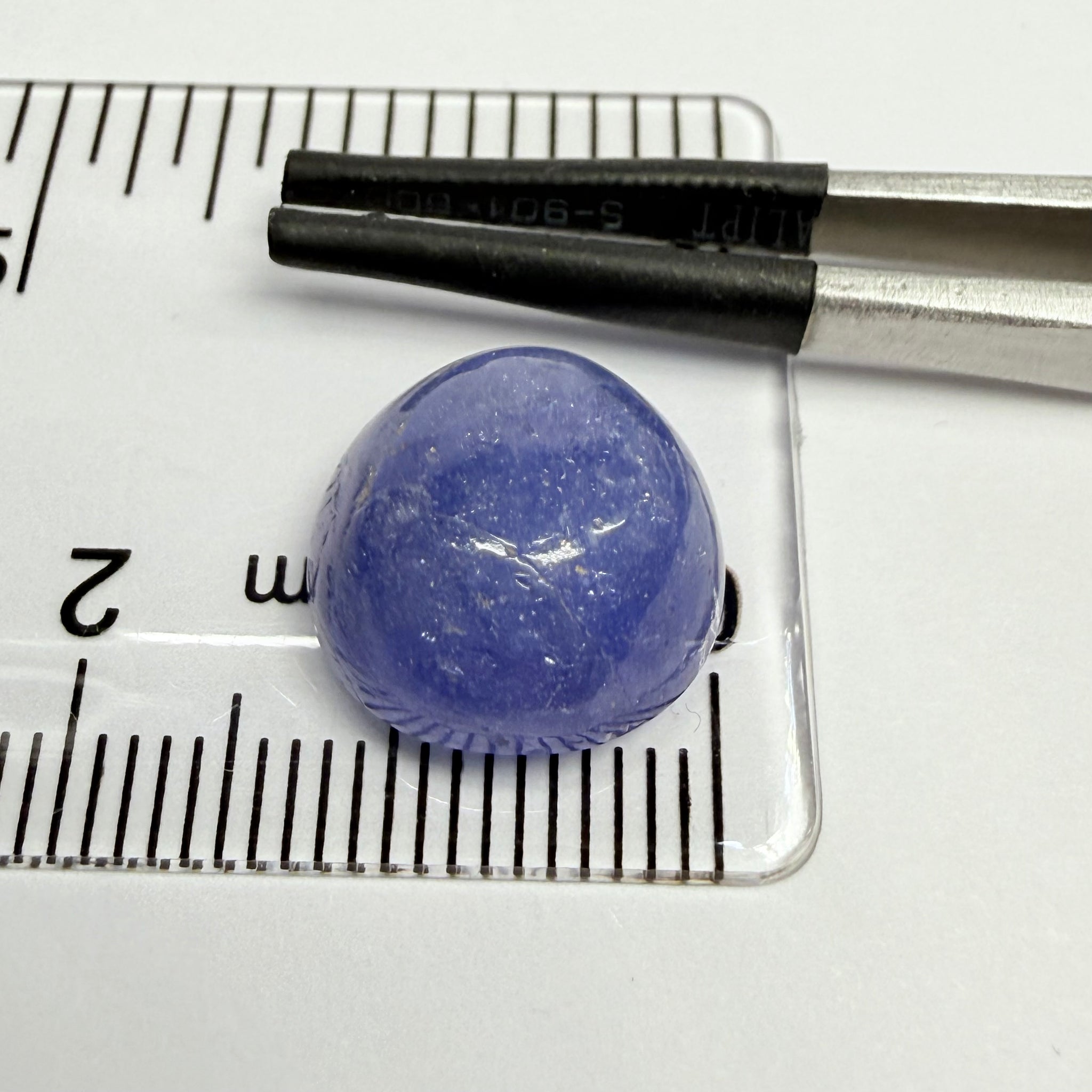 Tanzanite Cabochon, 10.23ct, Merelani, Tanzania, Gently Heated