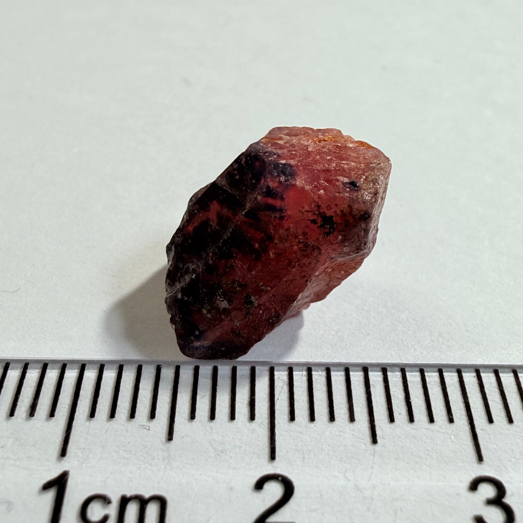 Winza Sapphire Crystal, 10.73ct, Winza, Tanzania, Untreated Unheated, you can cab it, leave as is or set it in jewellery, see backlit pics