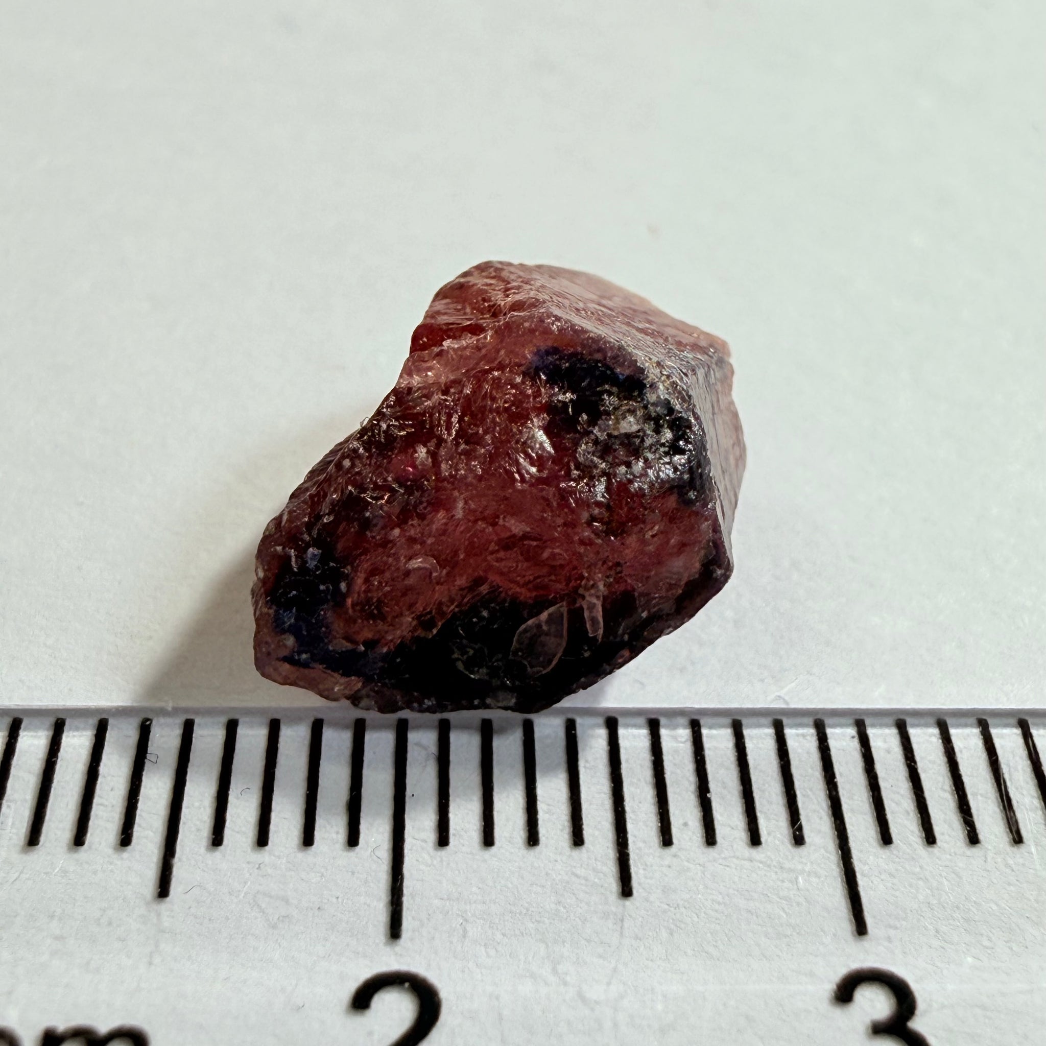 Winza Sapphire Crystal, 10.73ct, Winza, Tanzania, Untreated Unheated, you can cab it, leave as is or set it in jewellery, see backlit pics