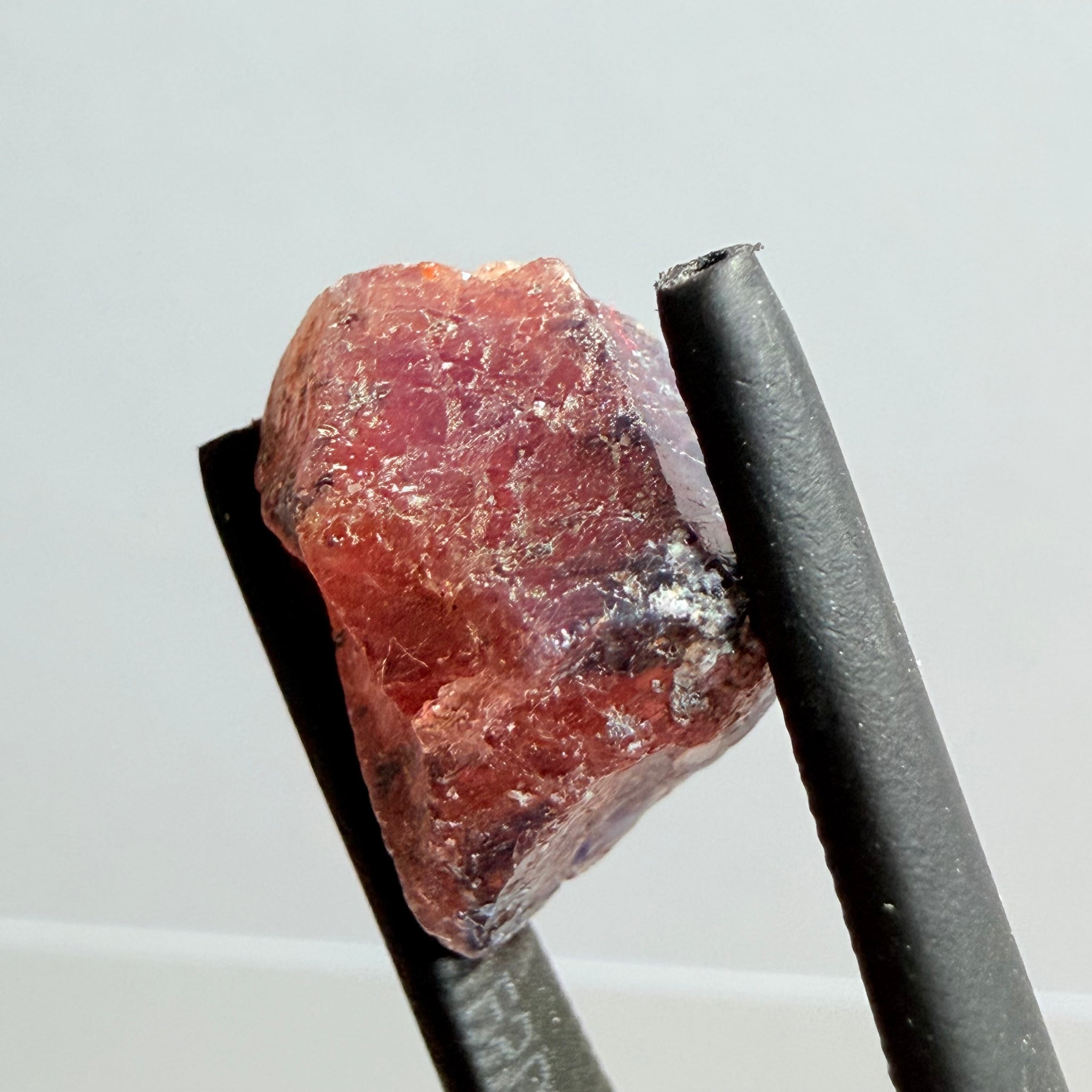 Winza Sapphire Crystal, 10.73ct, Winza, Tanzania, Untreated Unheated, you can cab it, leave as is or set it in jewellery, see backlit pics