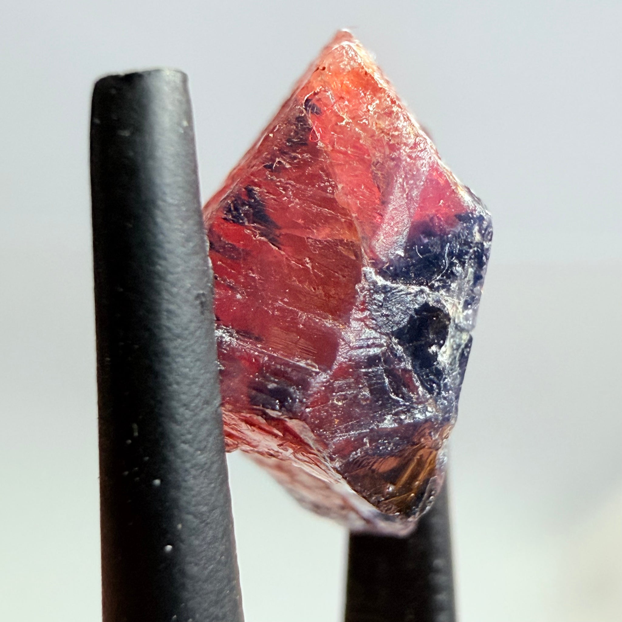 Winza Sapphire Crystal, 10.73ct, Winza, Tanzania, Untreated Unheated, you can cab it, leave as is or set it in jewellery, see backlit pics