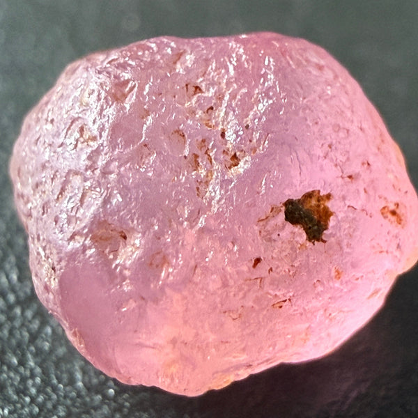 Pink Spinel, Sleepy Baby Pink Colour, 2.11ct, Tanzania, Untreated Unheated, silk giving a milky effect. Tiny white spots, no cracks