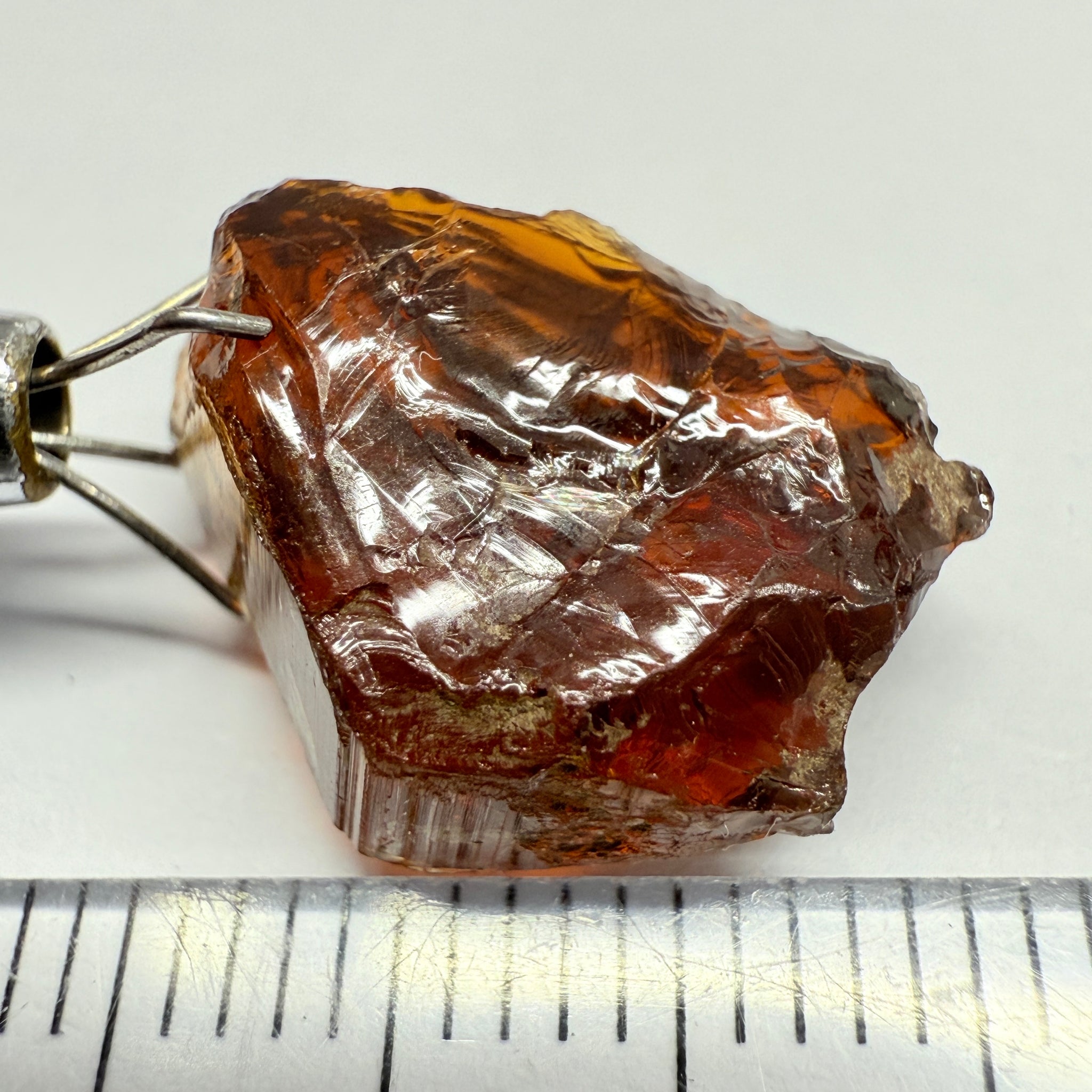 Tourmaline, 8.83ct, Morogoro, Tanzania, Untreated Unheated, vvs-if, flat shape, good for setting as is in jewellery