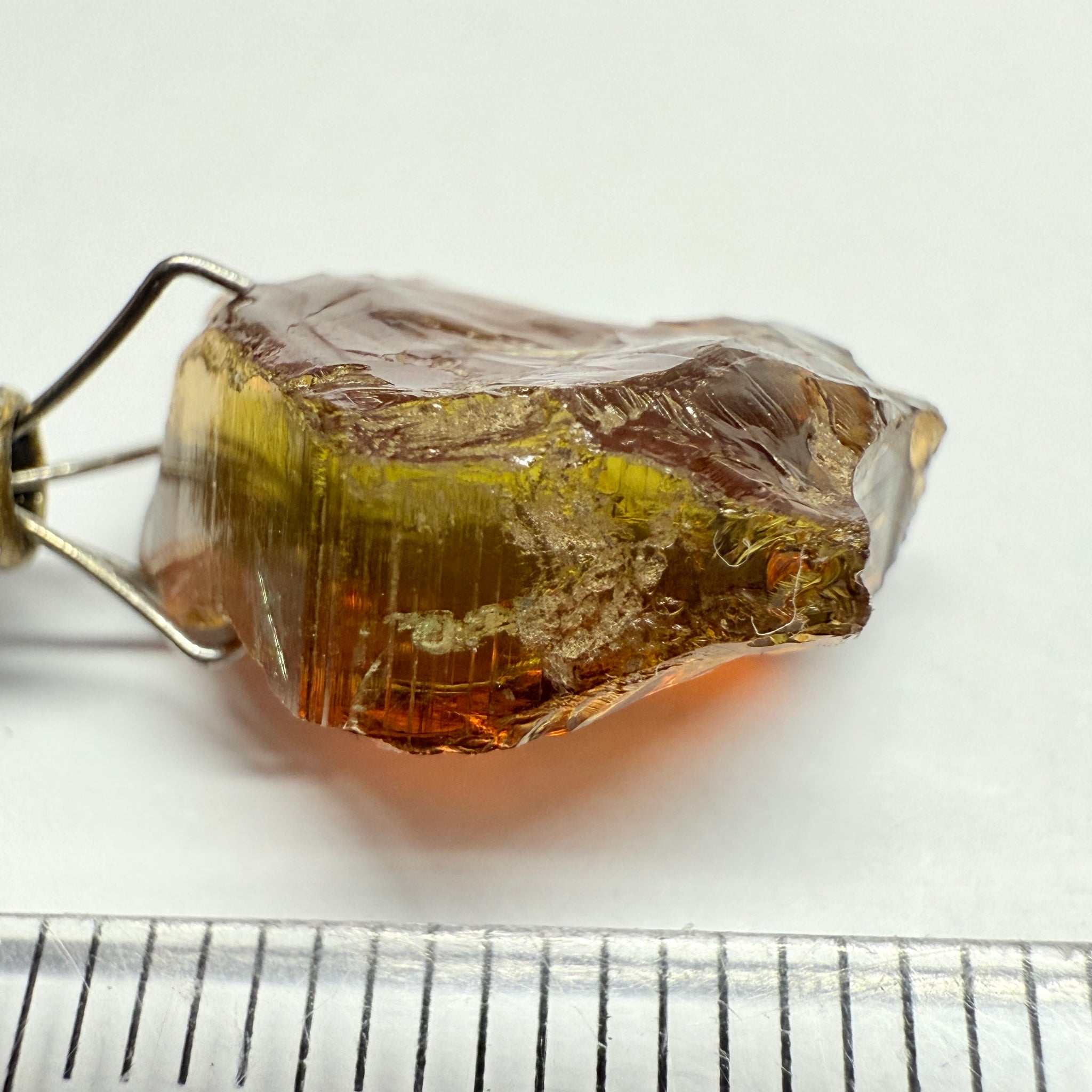 Tourmaline, 8.83ct, Morogoro, Tanzania, Untreated Unheated, vvs-if, flat shape, good for setting as is in jewellery