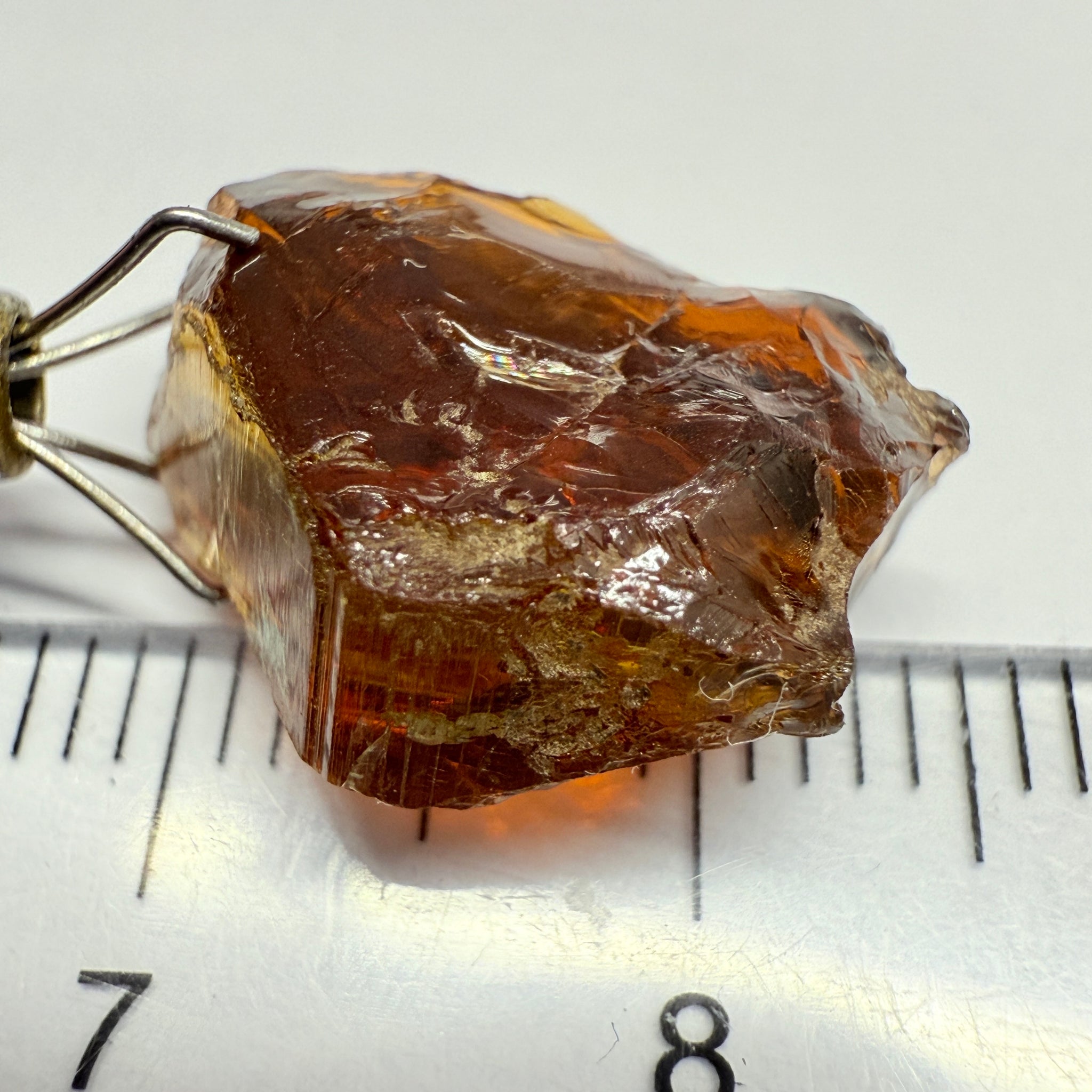 Tourmaline, 8.83ct, Morogoro, Tanzania, Untreated Unheated, vvs-if, flat shape, good for setting as is in jewellery