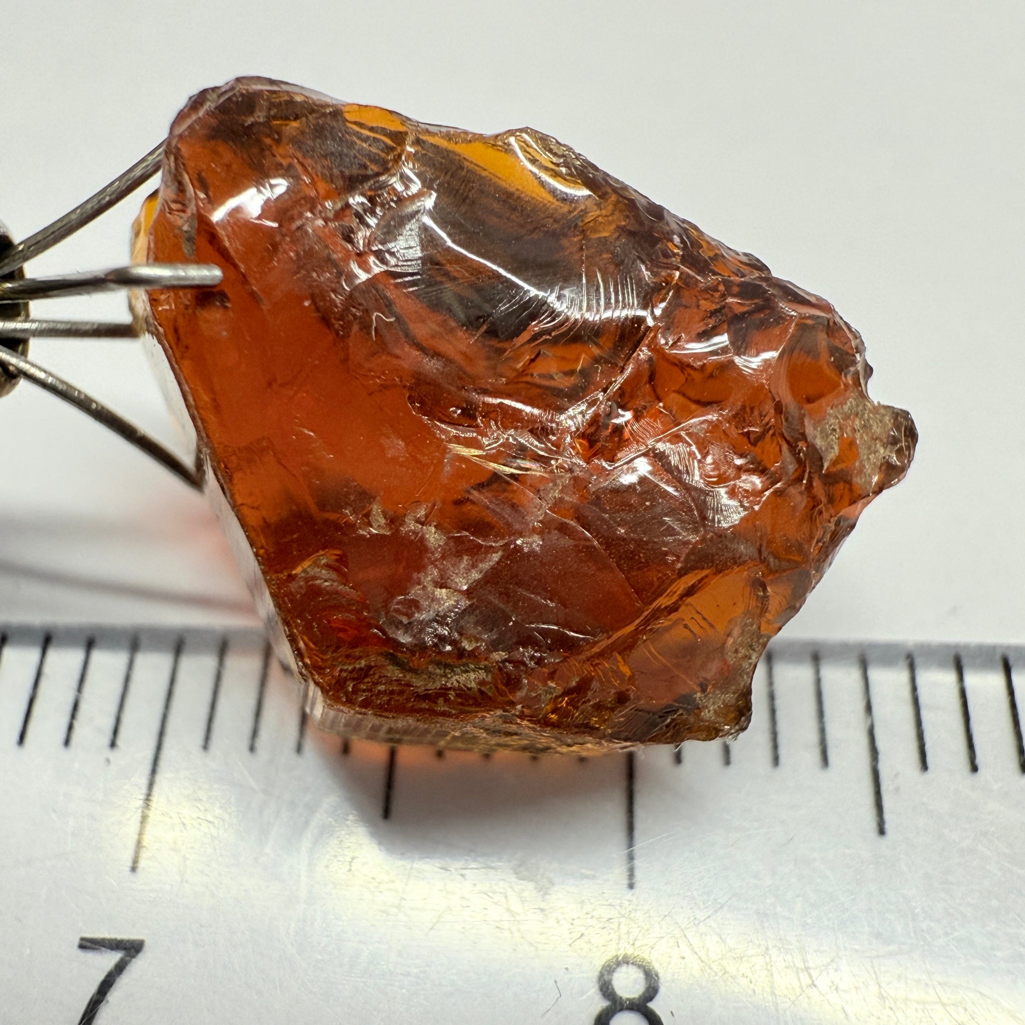 Tourmaline, 8.83ct, Morogoro, Tanzania, Untreated Unheated, vvs-if, flat shape, good for setting as is in jewellery