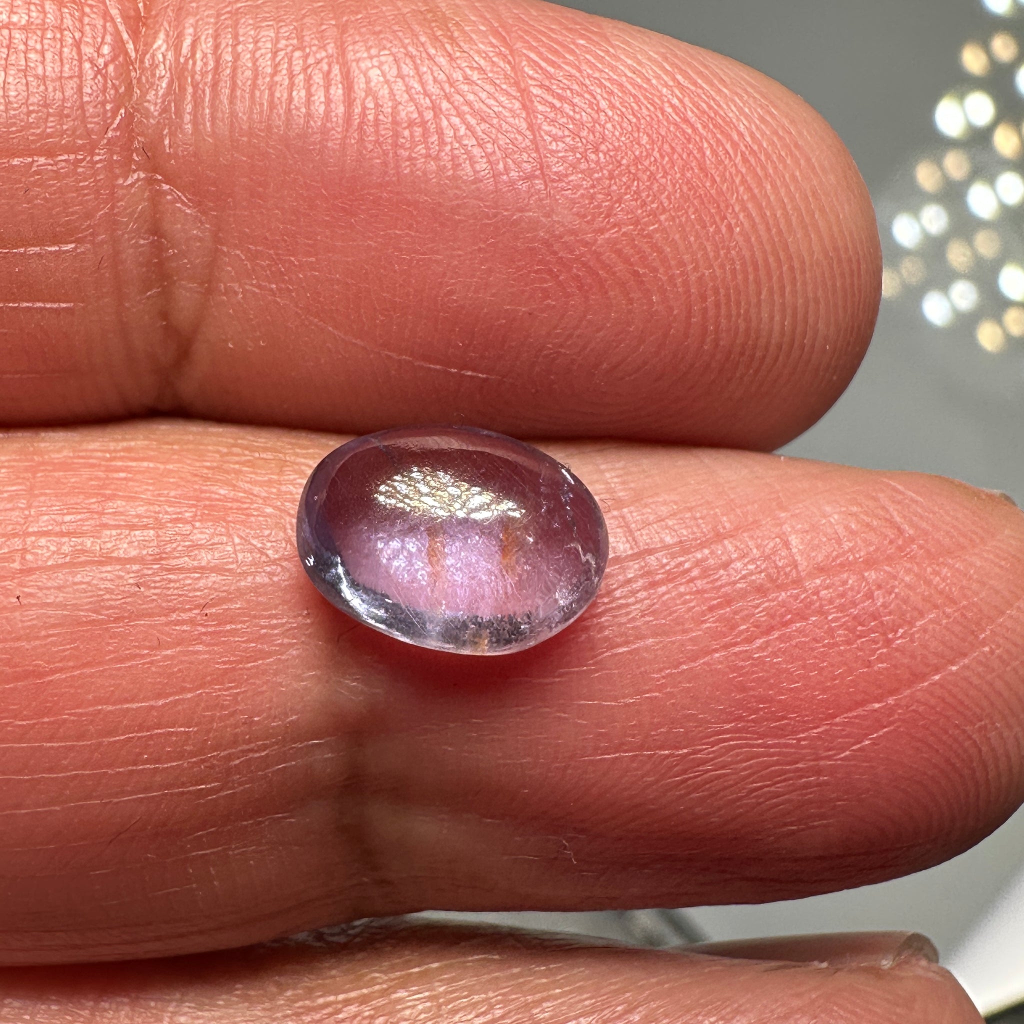 Umba Sapphire Cab, 2.87ct, Tanzania, Untreated Unheated
