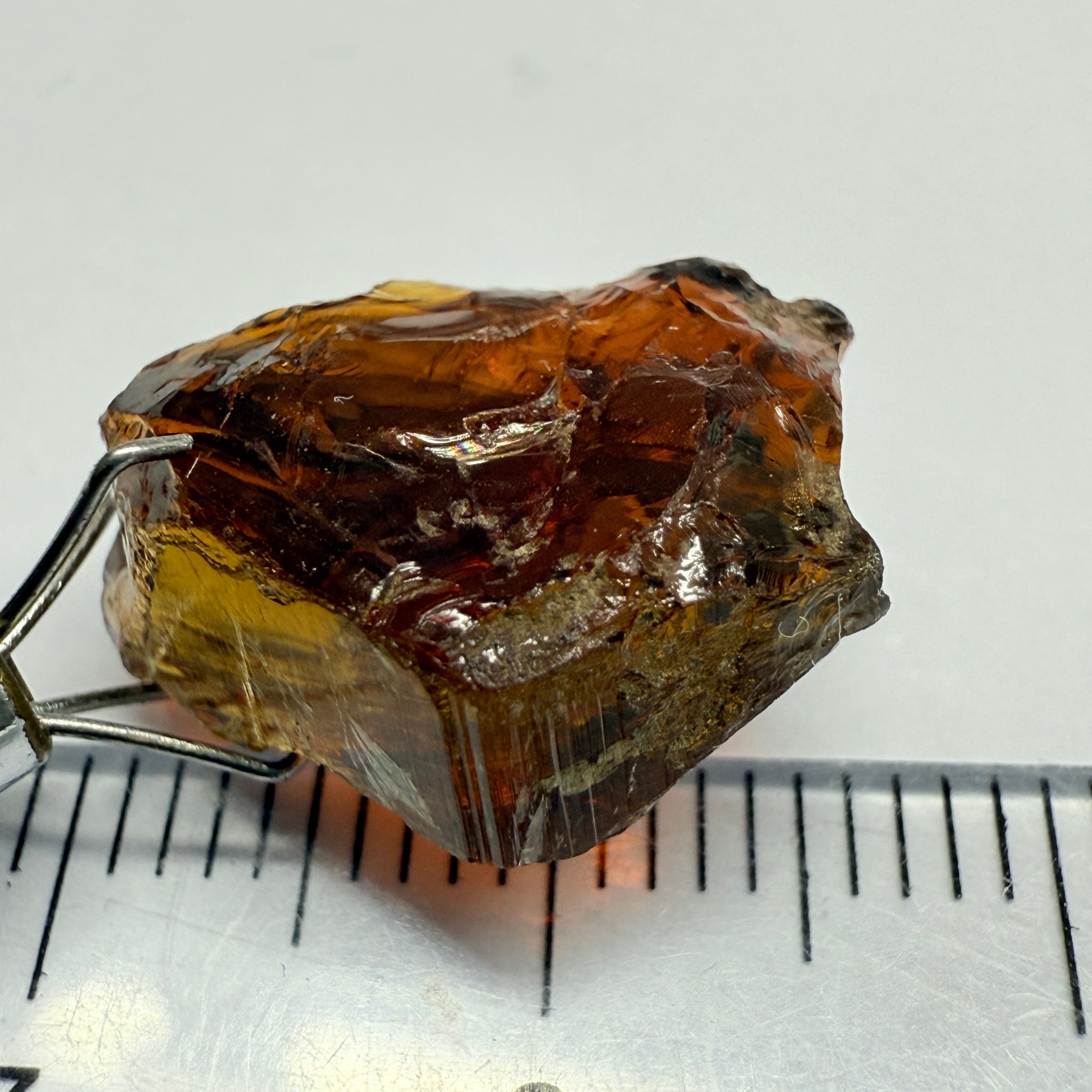 Tourmaline, 8.83ct, Morogoro, Tanzania, Untreated Unheated, vvs-if, flat shape, good for setting as is in jewellery