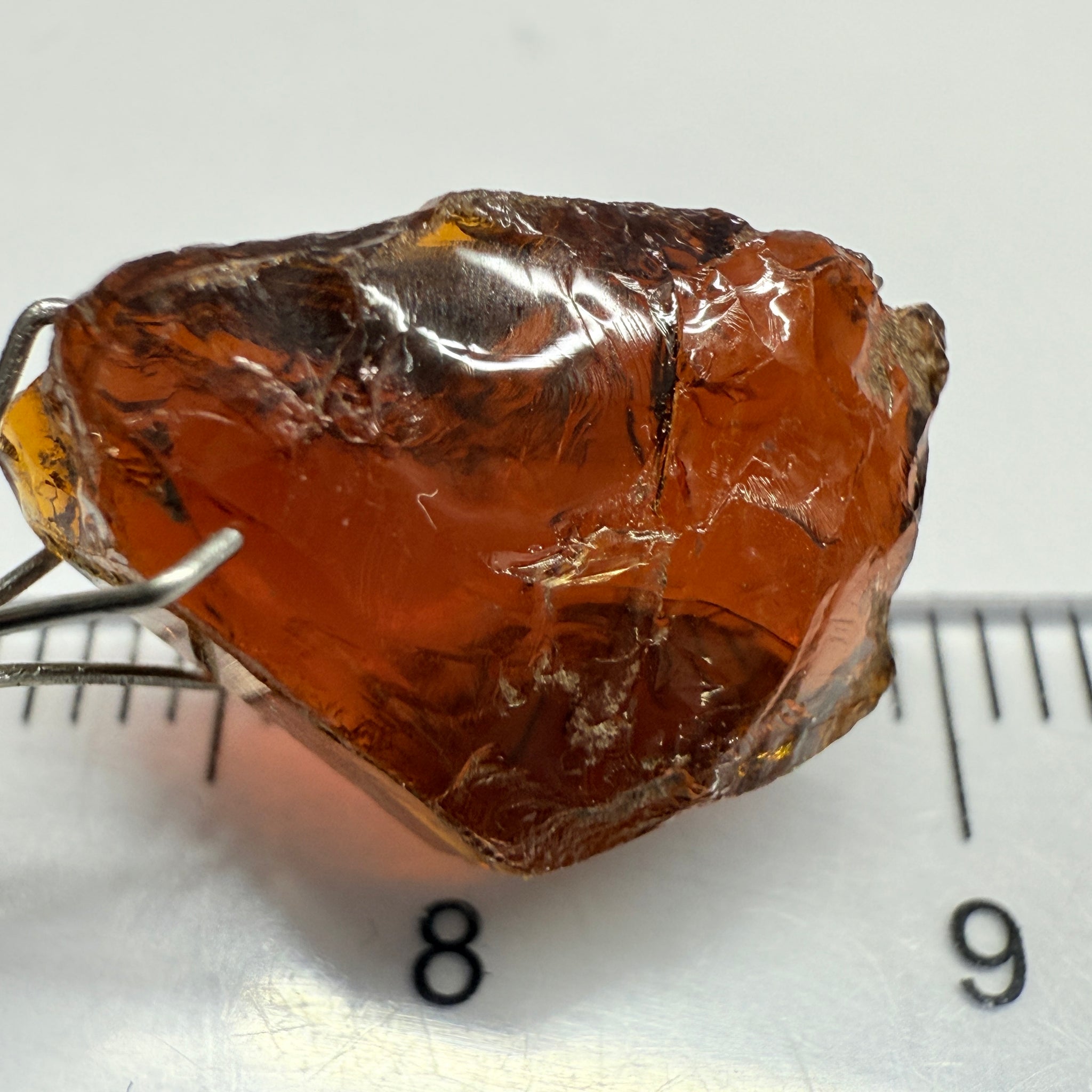 Tourmaline, 8.83ct, Morogoro, Tanzania, Untreated Unheated, vvs-if, flat shape, good for setting as is in jewellery