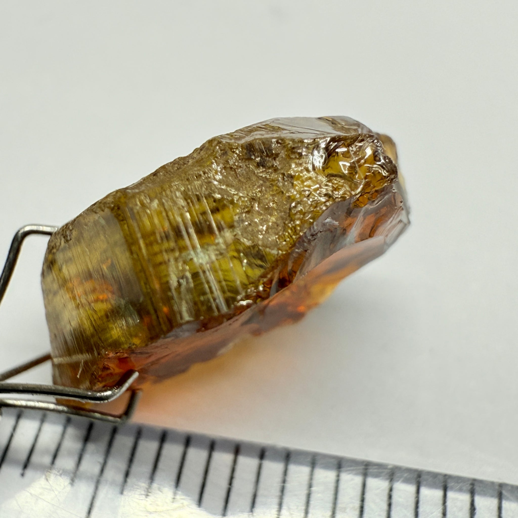 Tourmaline, 8.83ct, Morogoro, Tanzania, Untreated Unheated, vvs-if, flat shape, good for setting as is in jewellery