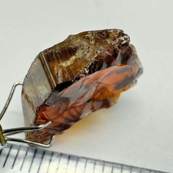 Tourmaline, 8.83ct, Morogoro, Tanzania, Untreated Unheated, vvs-if, flat shape, good for setting as is in jewellery
