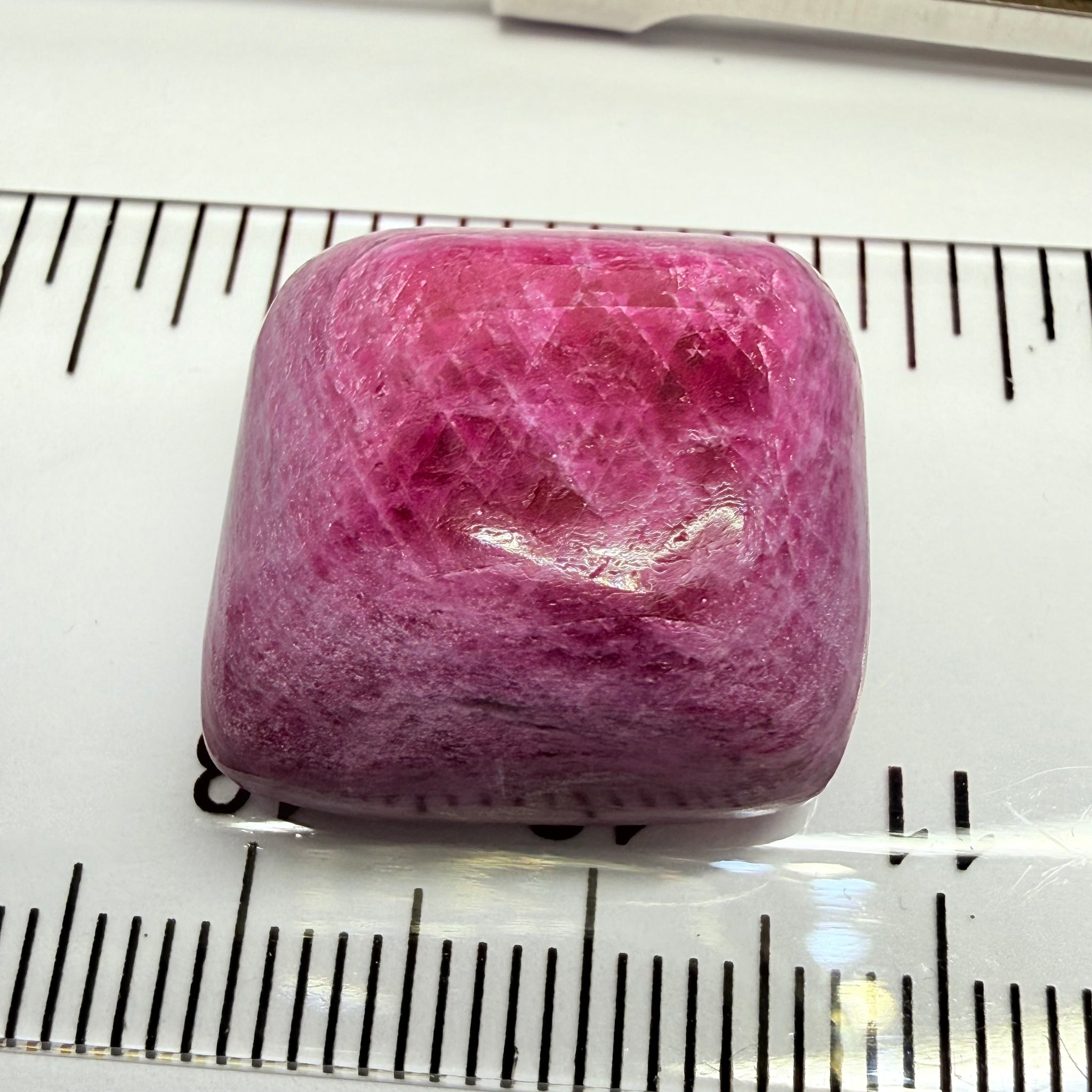 Ruby Cabochon, 40.66ct, Tanzania, Untreated Unheated