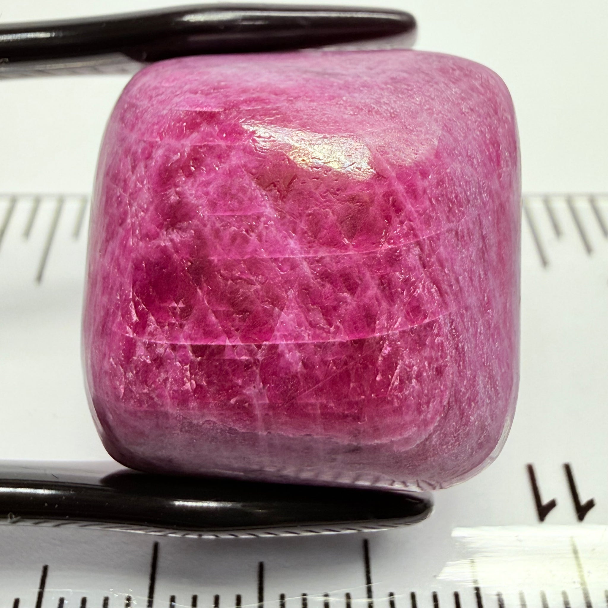 Ruby Cabochon, 40.66ct, Tanzania, Untreated Unheated
