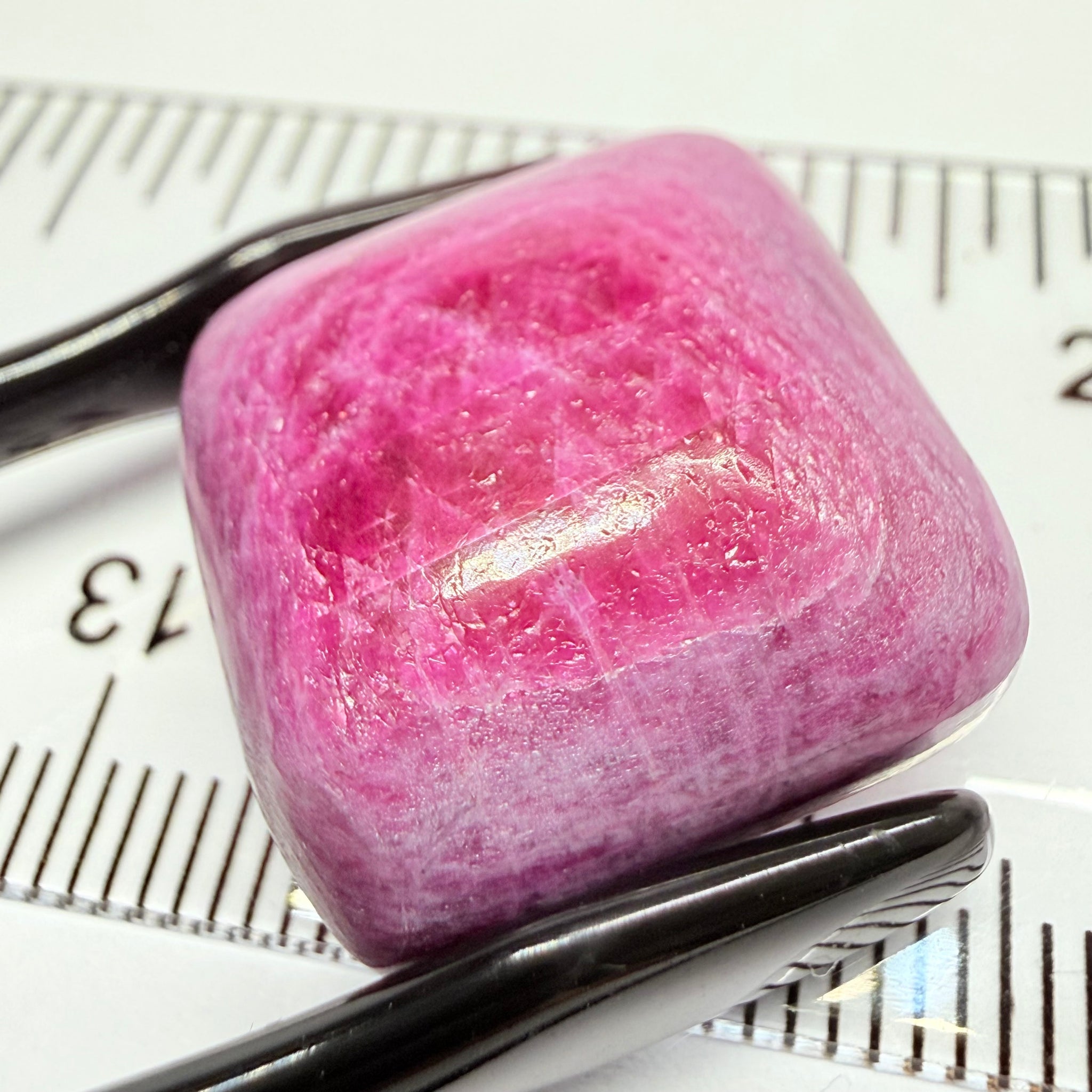 Ruby Cabochon, 40.66ct, Tanzania, Untreated Unheated