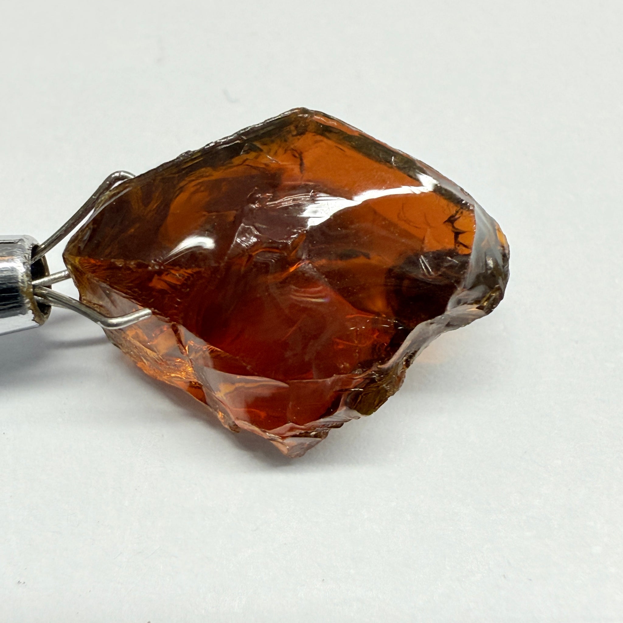 Tourmaline, 8.69ct, Morogoro, Tanzania, Untreated Unheated, vvs-if, flat shape, good for setting as is in jewellery