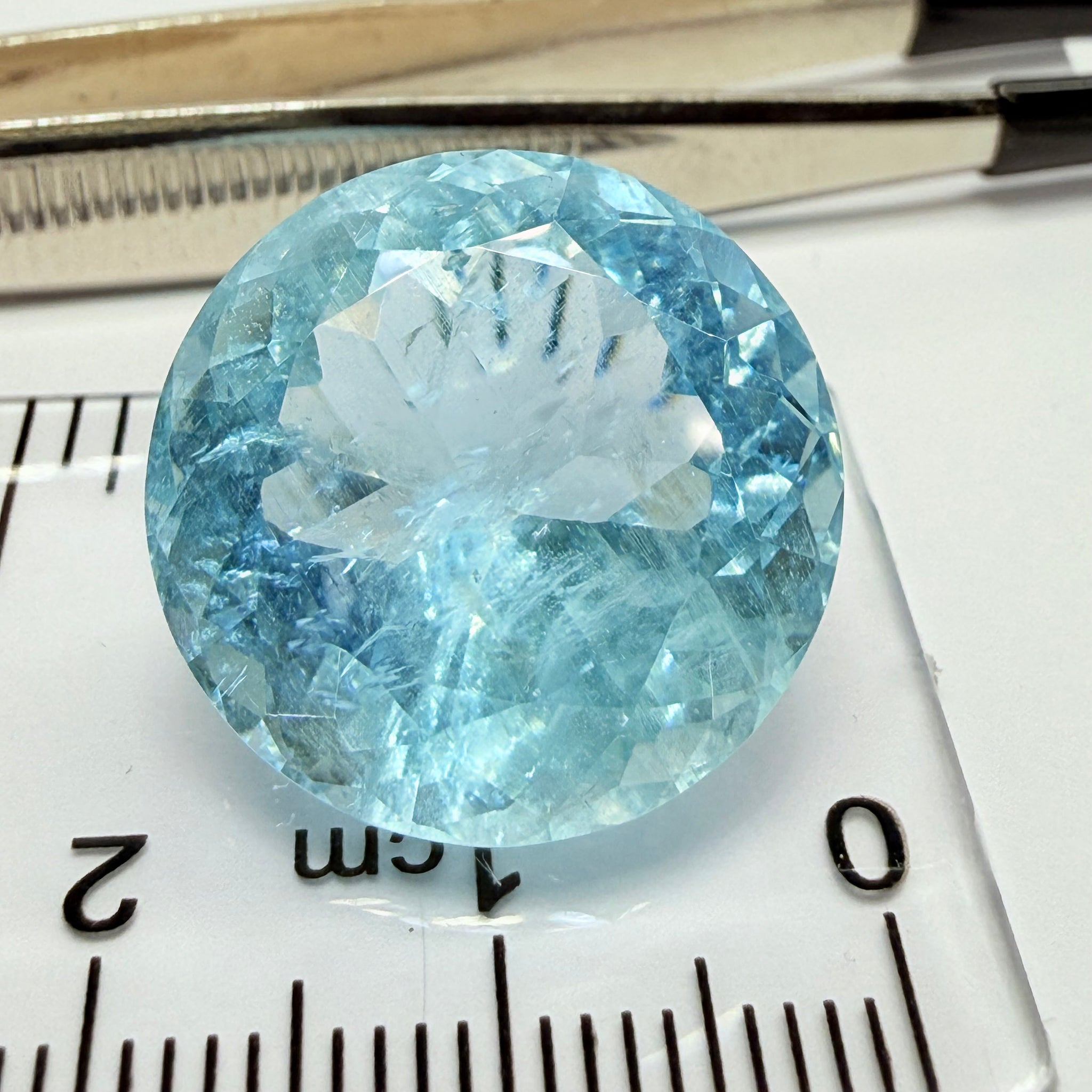 Aquamarine, 21.61ct, Tanzania, Untreated Unheated