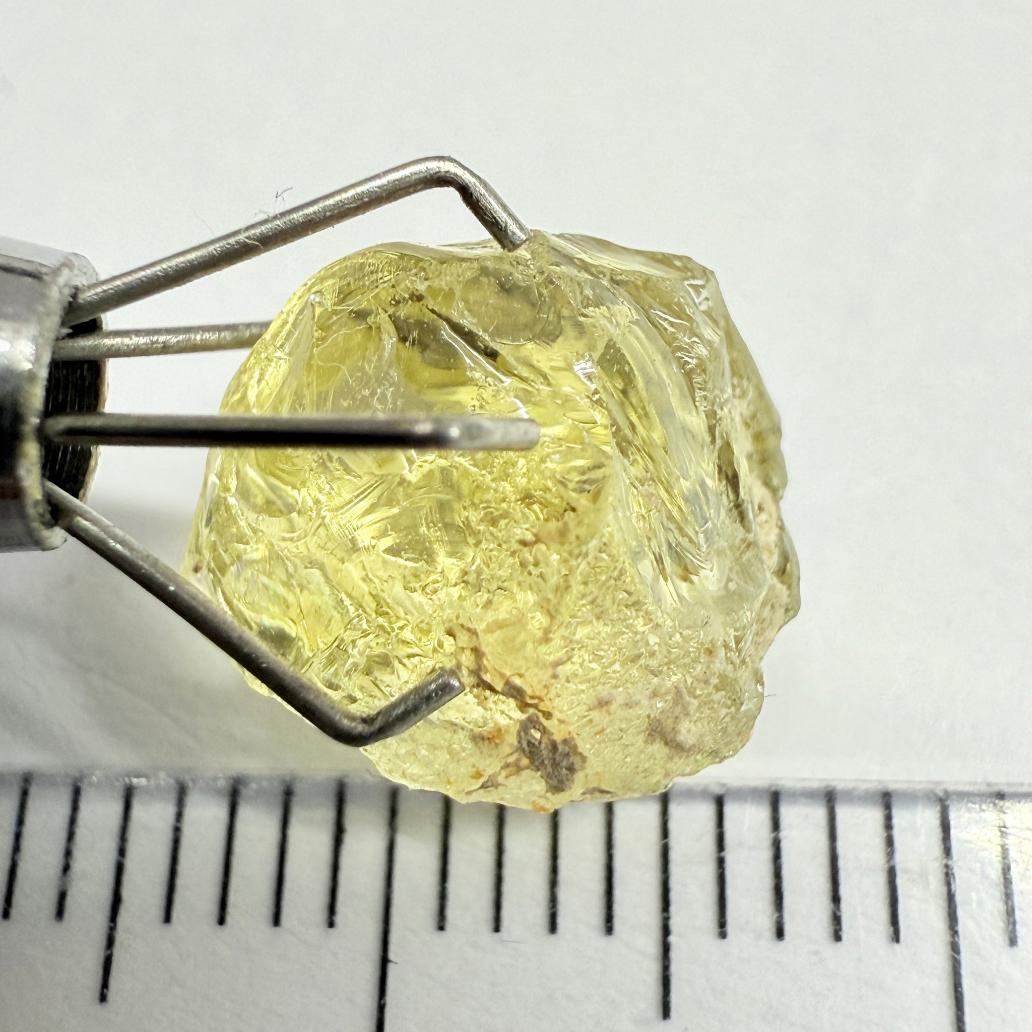 Yellow Tourmaline, 4.44ct, Tanzania, Untreated Unheated, vvs-if